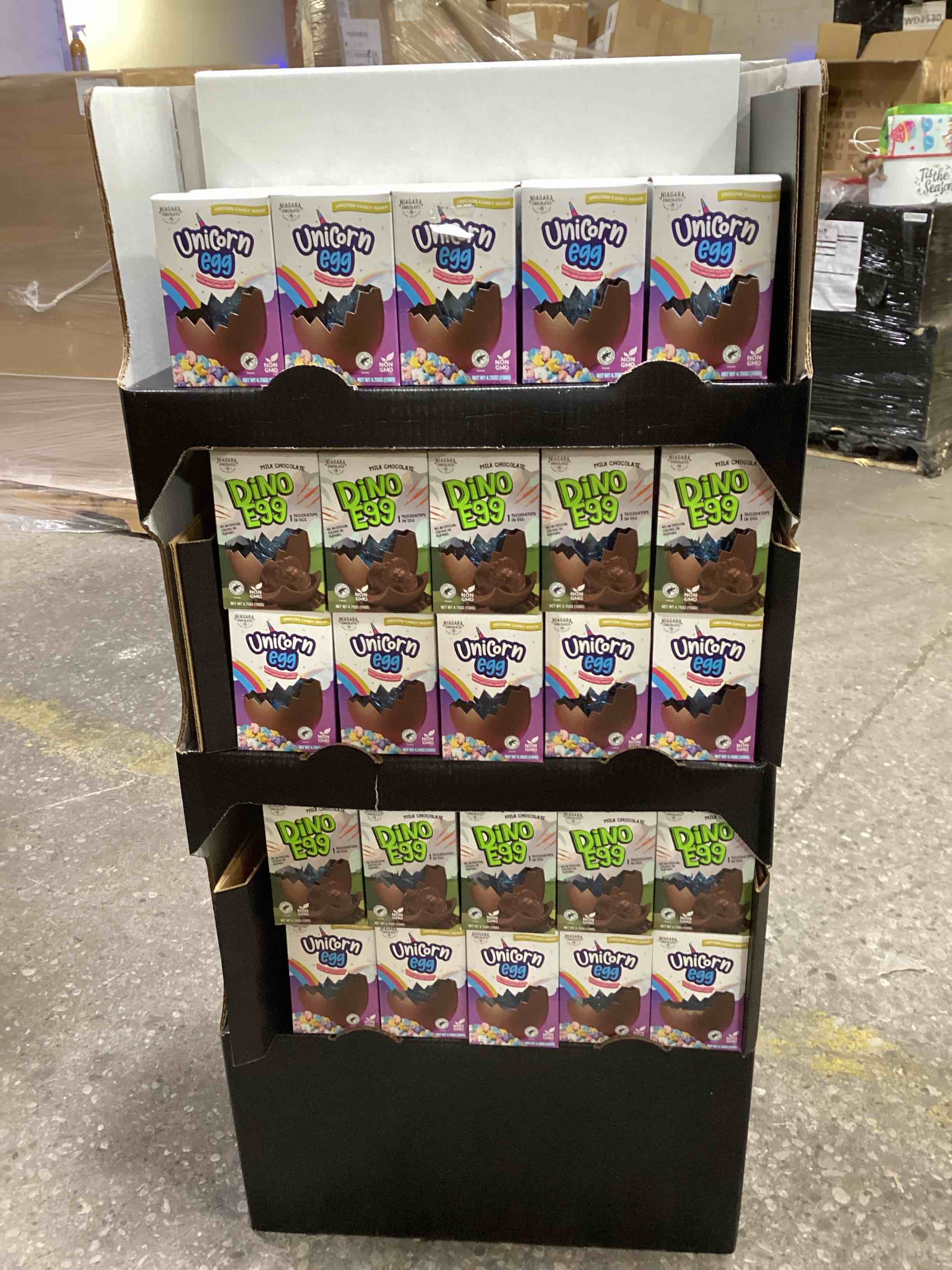 Case of 30 Unicorn Chocolate Egg Christmas Gifts | Milk Chocolate Dinosaur Surprise Egg| Holiday Chocolate Gifts for Kids (Unicorn Surprise Egg) BB 7.2024
