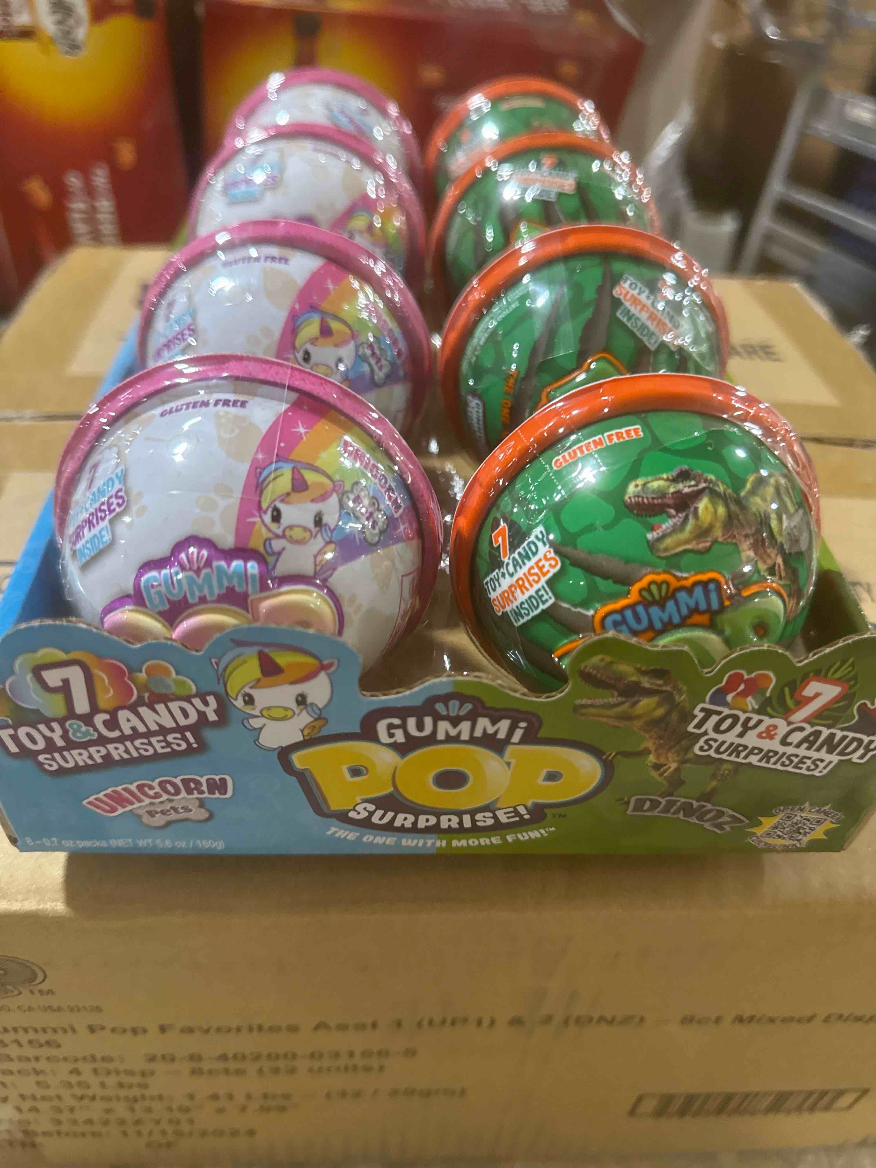 Gummi Pop Surprise 7 Surprises 8 Count Mixed Display  BB 11/2024