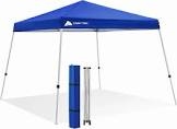 ozark trail instant slant leg canopy  blue  10 ft x 10 ft
