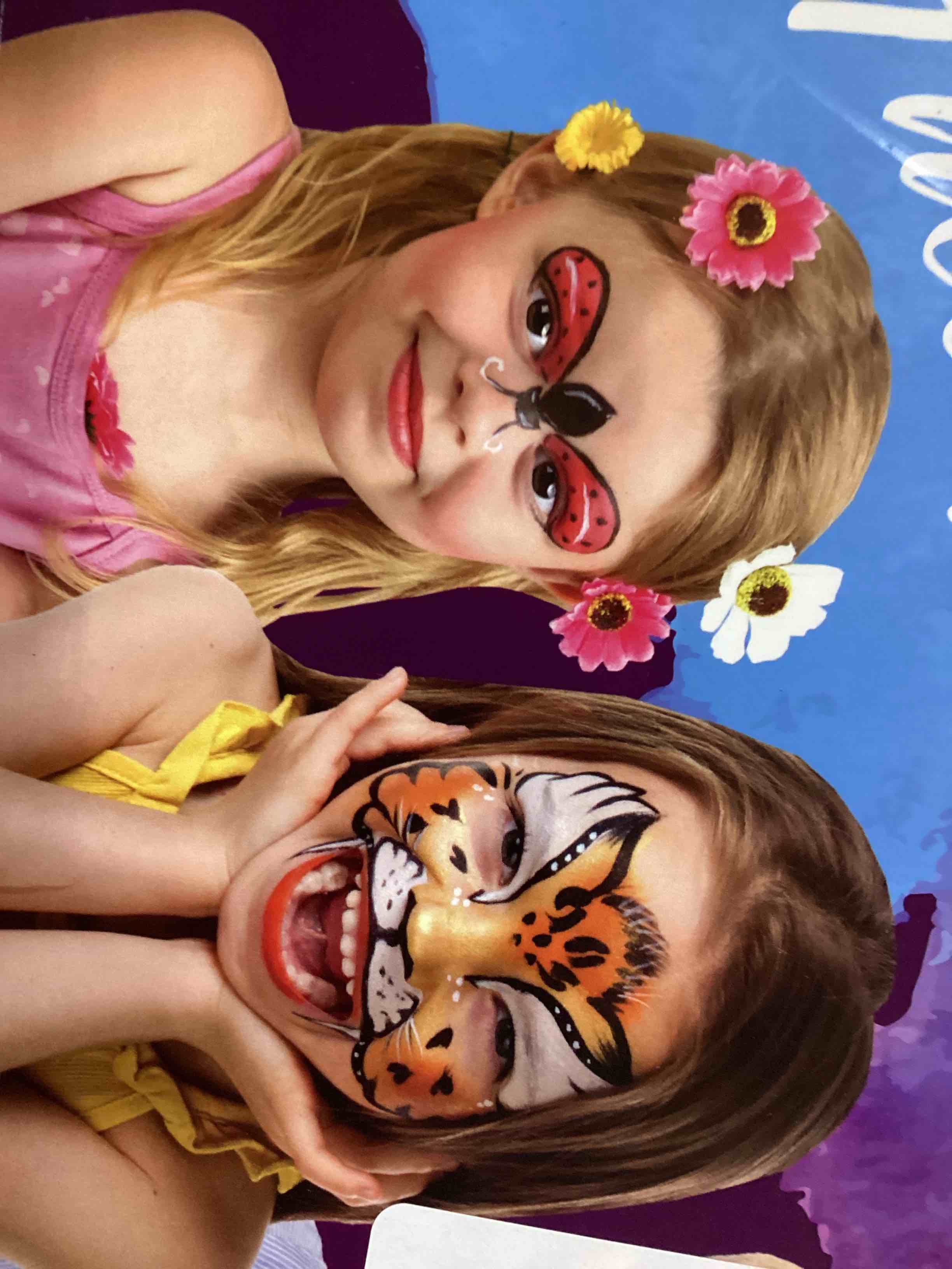Glokers Face Paint for Kids  24 Color Body and Face Painting Kit for Parties and Events