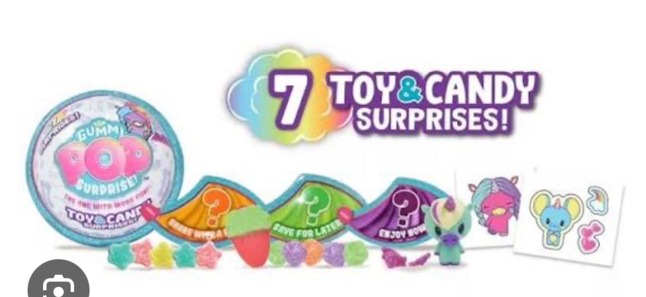 Gummi Pop Surprise 7 Surprises 8 Count Mixed Display  BB 11/2024