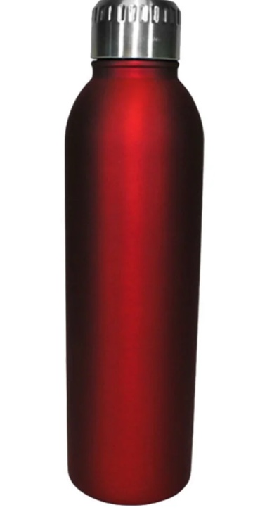 halcyon double wall water bottle red 