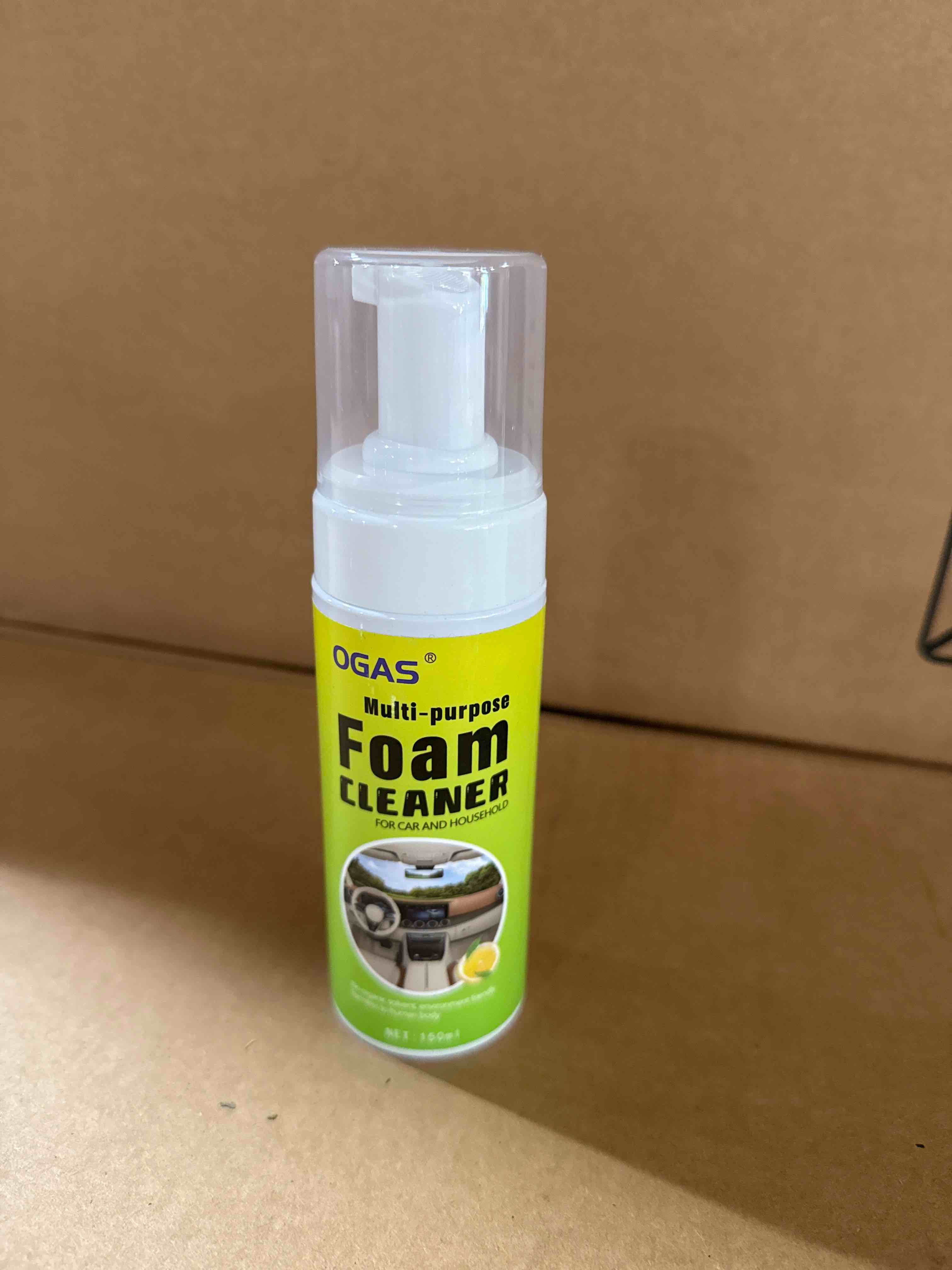 ogas multipurpose foam cleaner for car and household