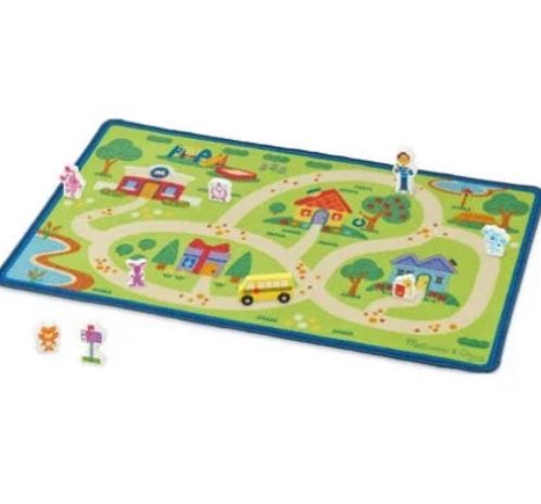 Melissa & Doug FFP Blues Clues Activity Rug