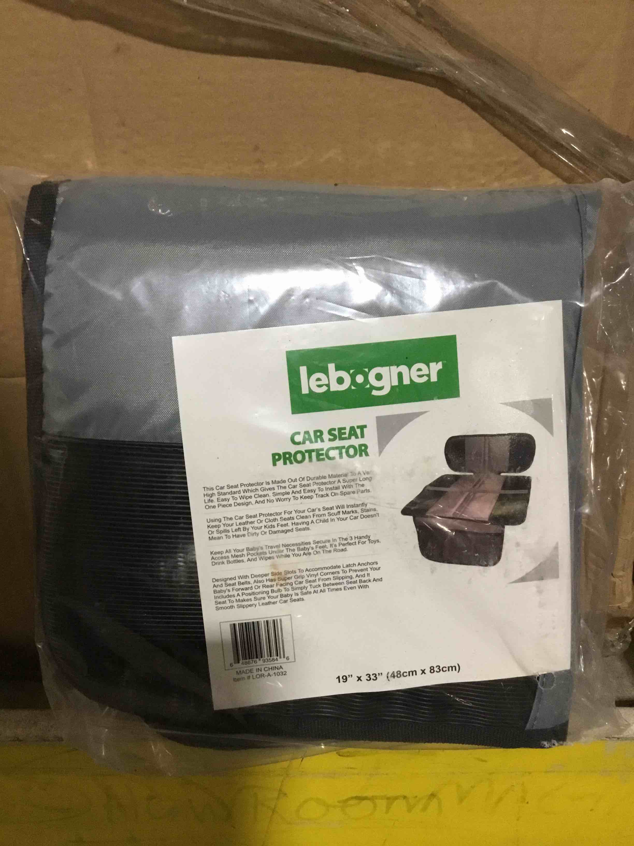 Car Seat Protector By Lebogner - Luxury Low Mat Protector To Keep Nice And Clean