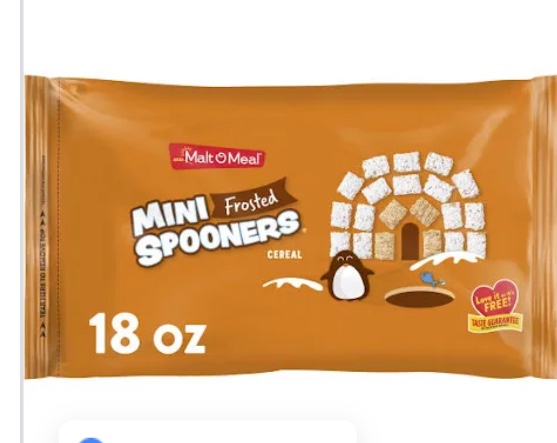 malt o meal frosted mini spooners 18 oz (Bb sept 2025 )