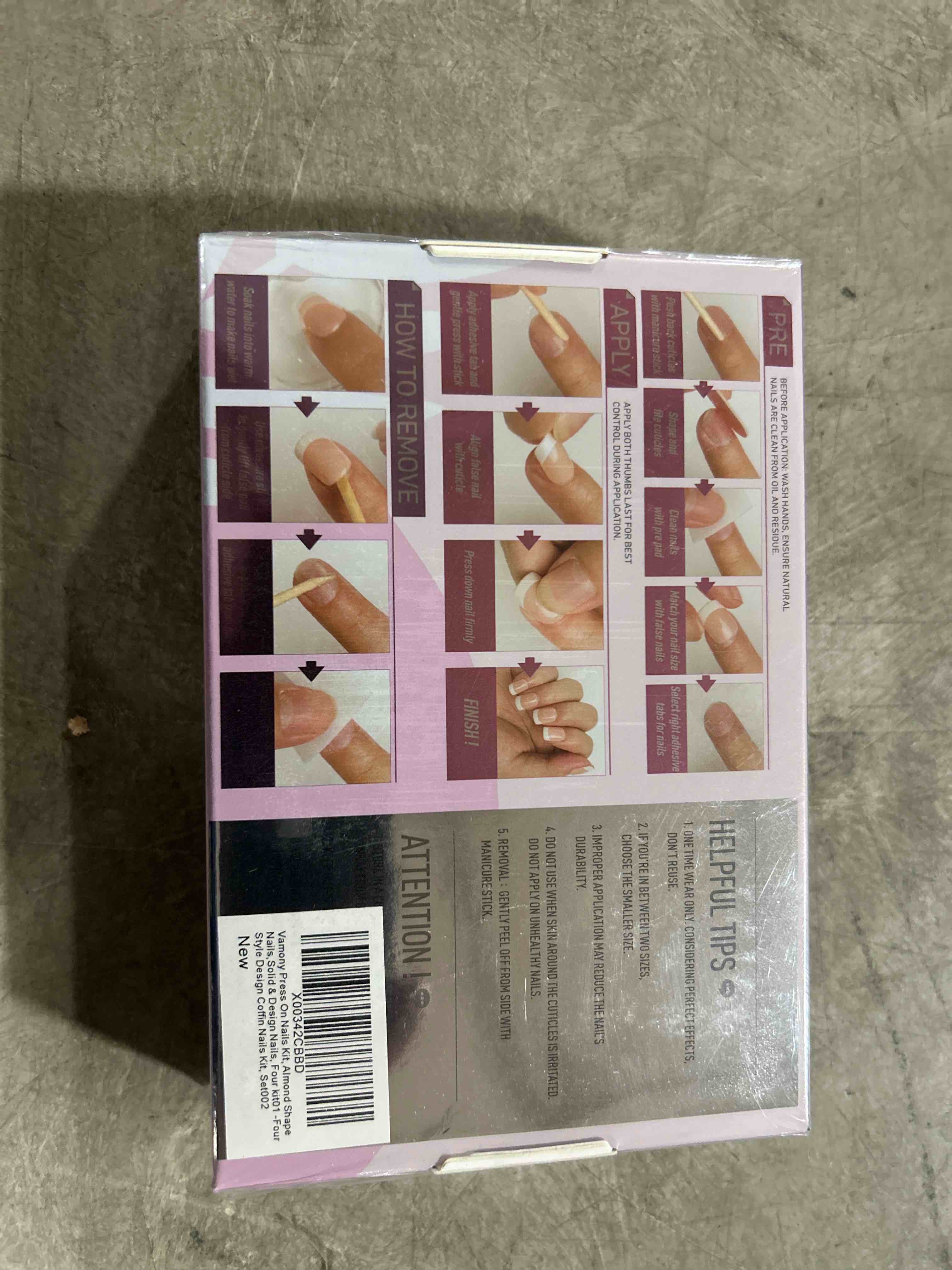 Vamony Salon Quality Nail Art Press On Nails 