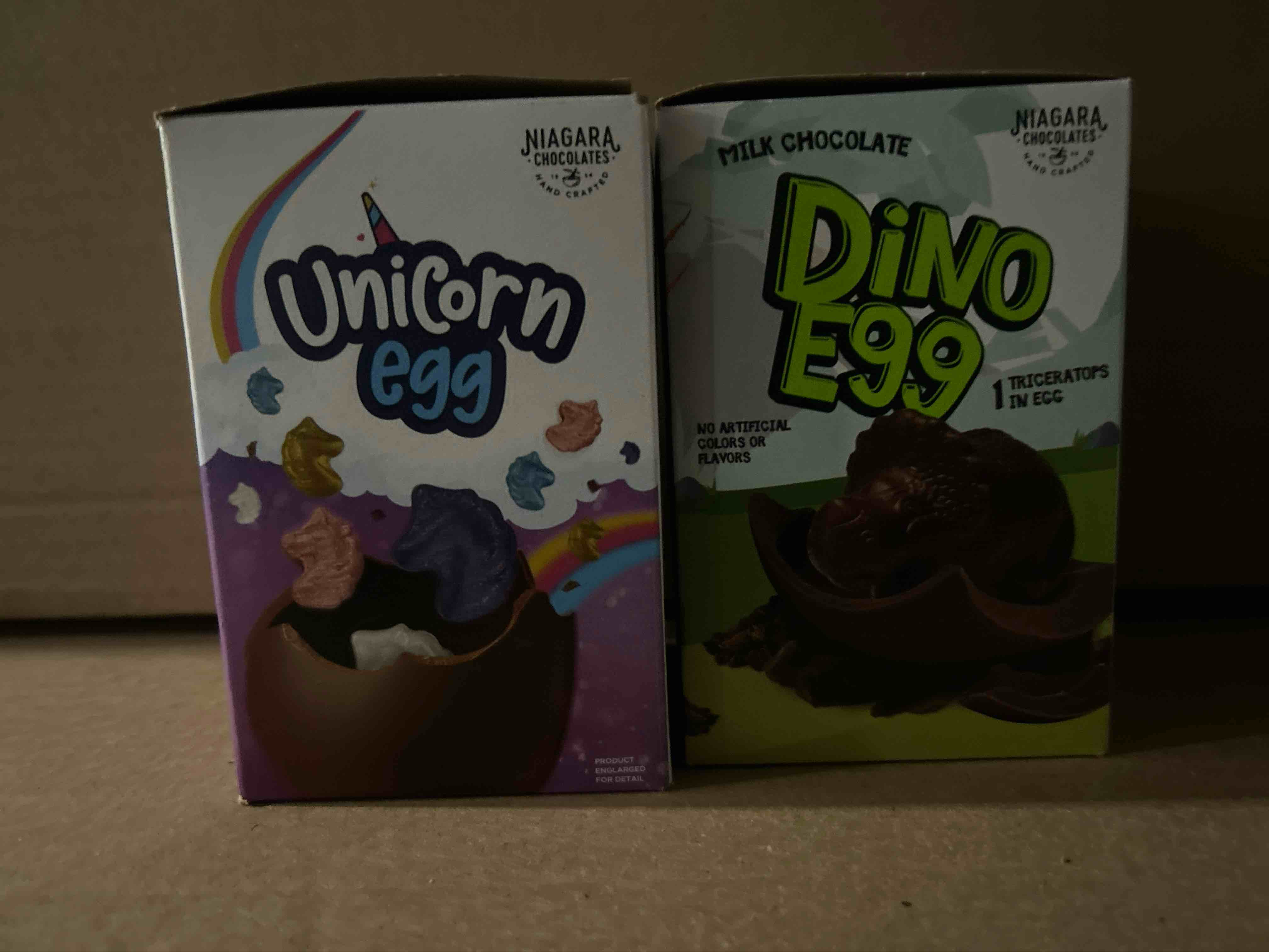 qty 50 unicorn chocolate eggs with display (best by 7/30/24)