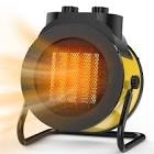 electric space heater black & yelow 1500 w 120 v