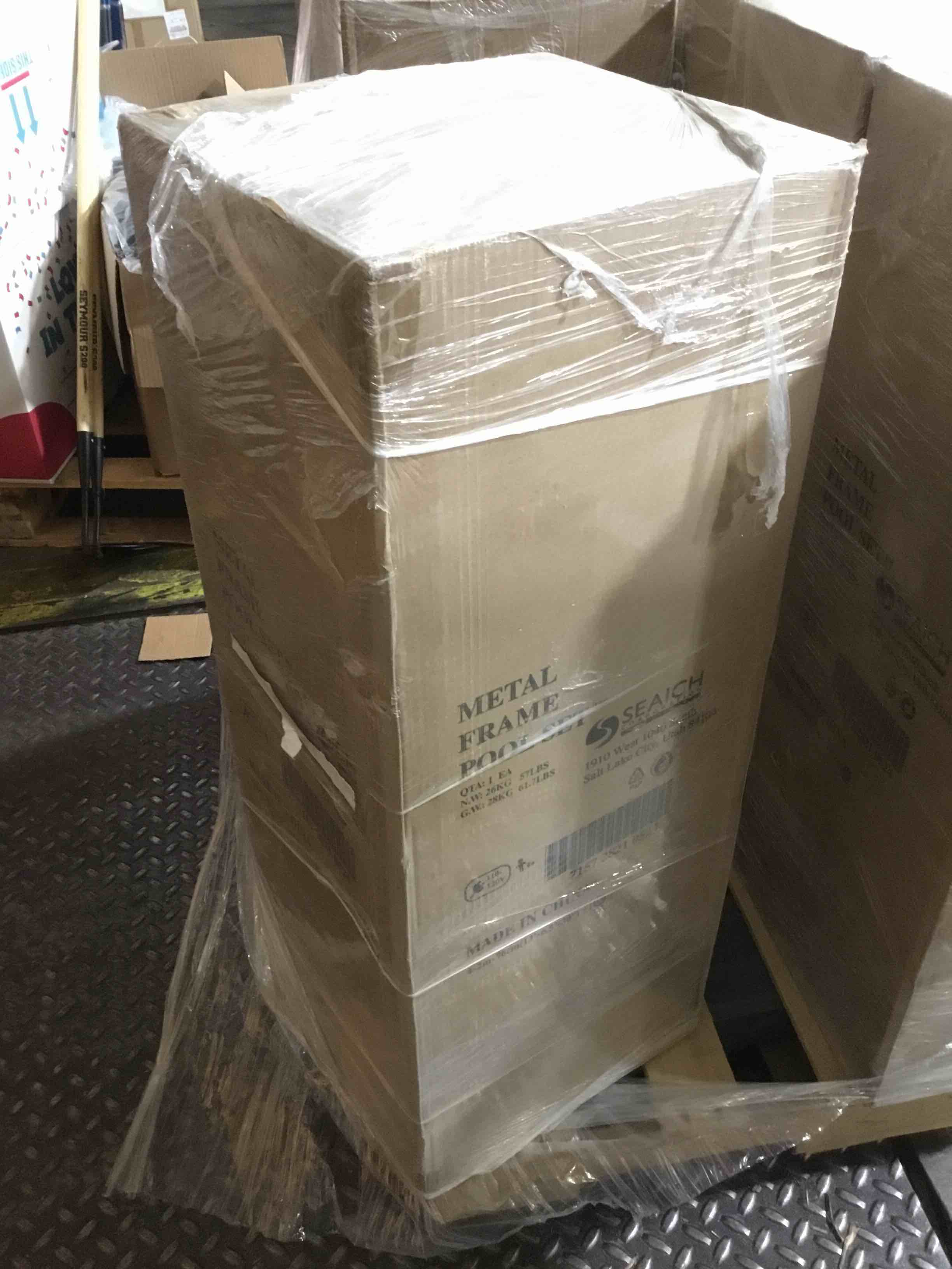 Seaich Above Ground 13' Round Frame with Protective Mesh Lining 3x, comes with Water Filter