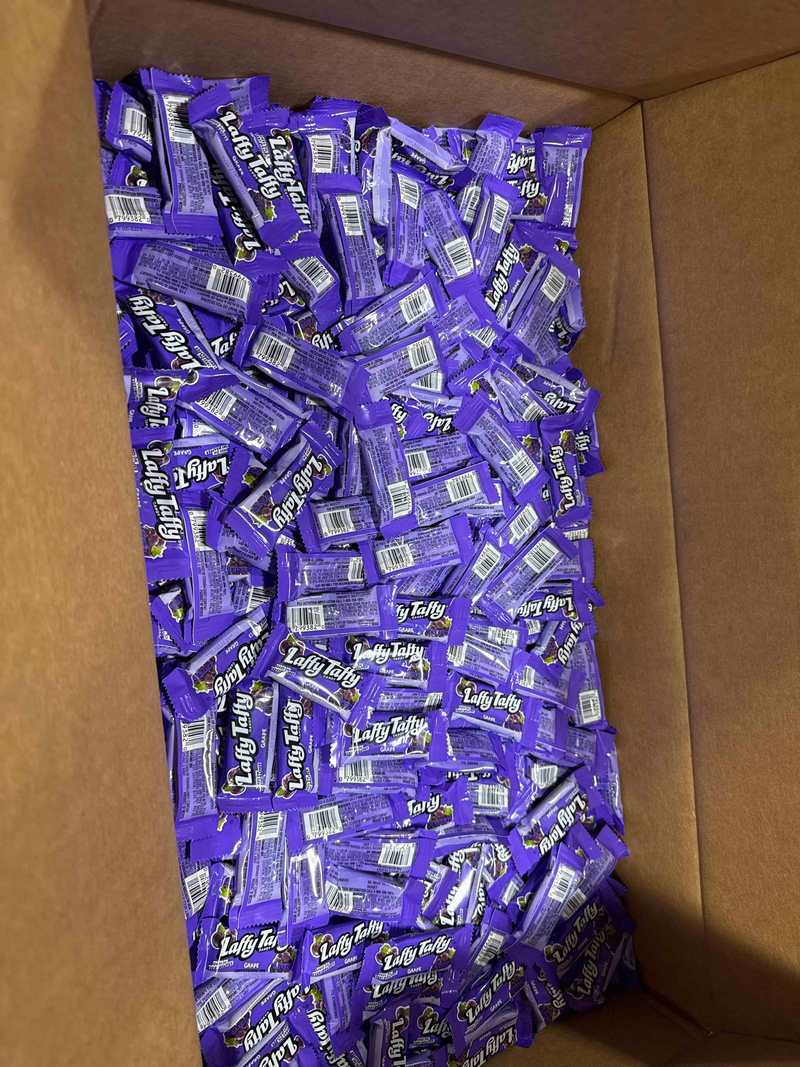 24lbs of cherry Laffy taffy bbapr22 