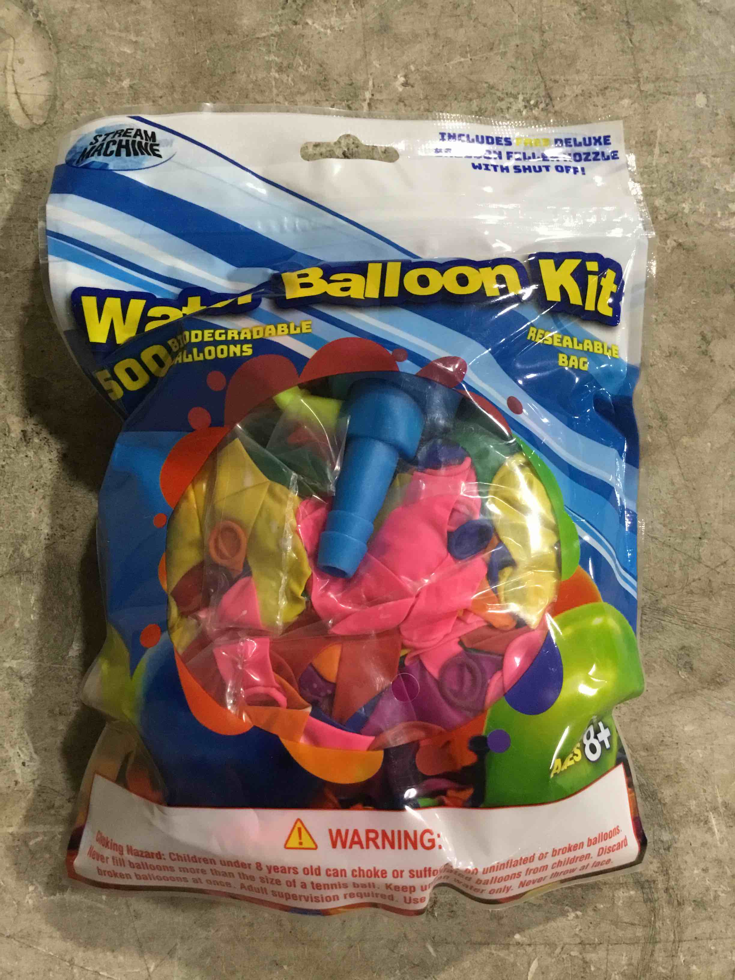 Stream Machine Water Balloon Refill Kit, 500-Pack