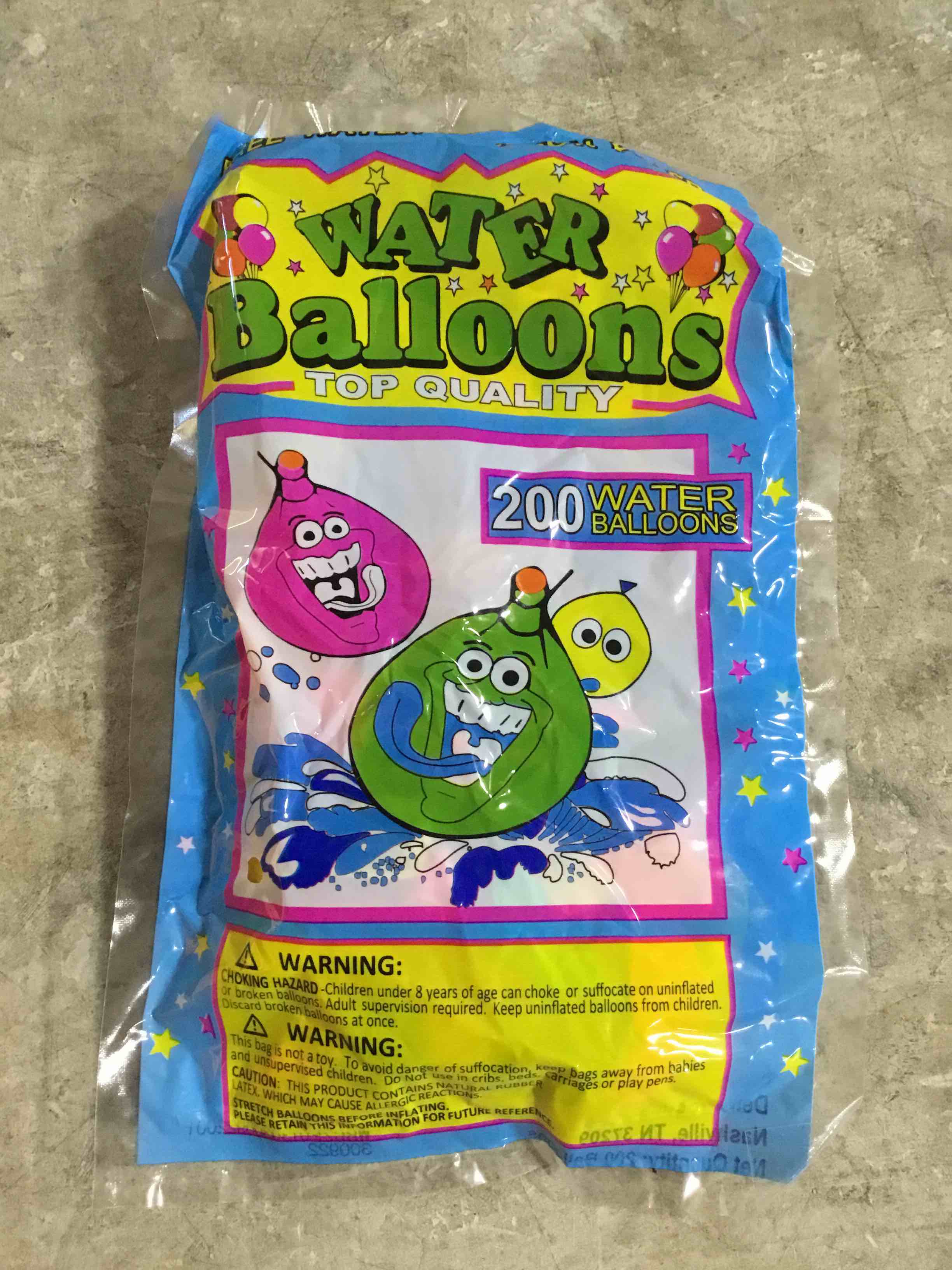 Water Balloons, 200 Count 