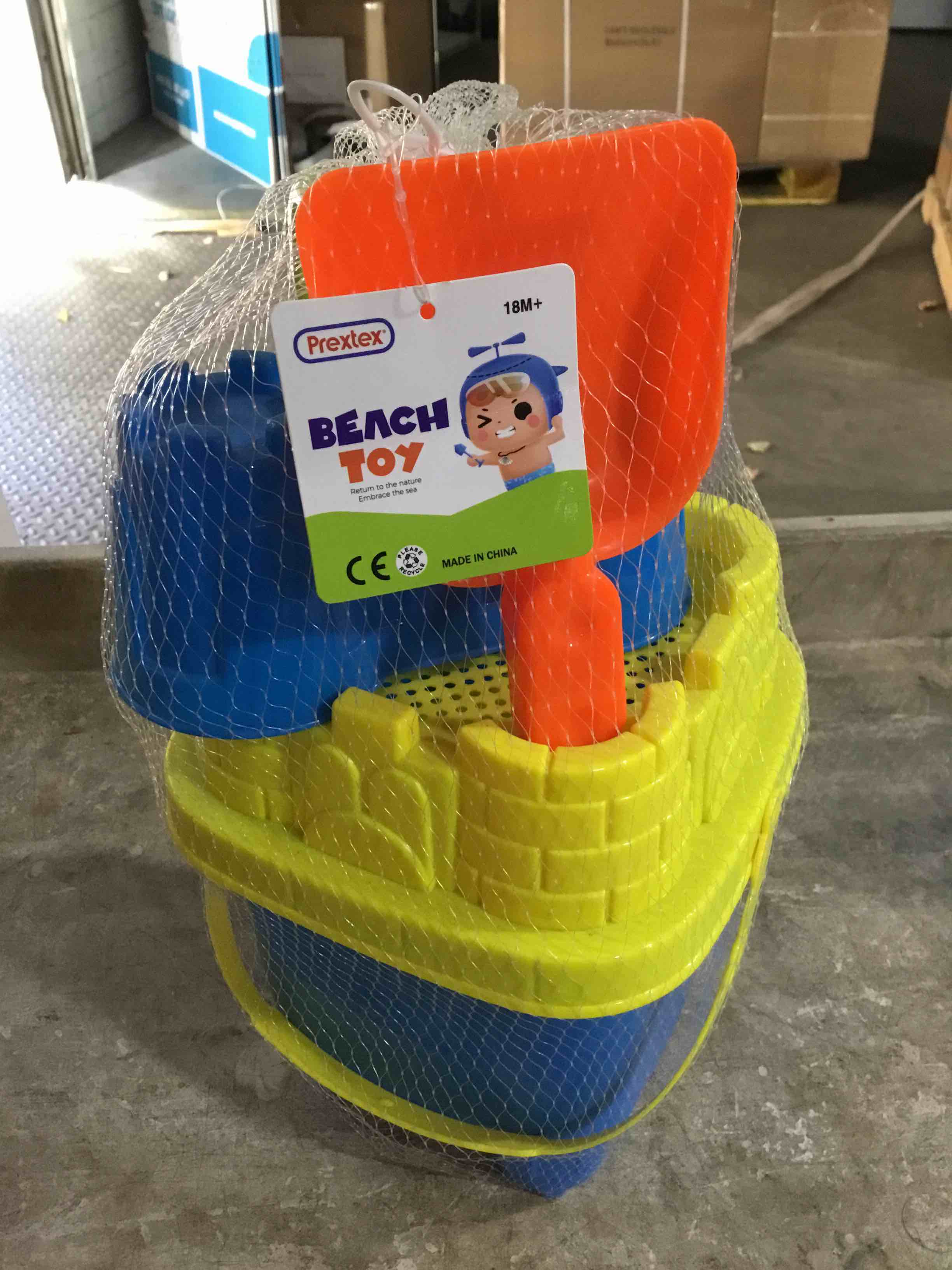 PREXTEX 10 Piece Beach Sand Toys Set for Kids - Bucket with Sifter, Shovel, Rake, Watering Can, 5 Animal and Castle Sand Molds for Kids & Toddlers - Sand Buckets and Shovels for Kids, Beach Toy Set