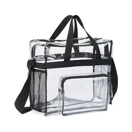 bags for less clear tote, 12x12x6