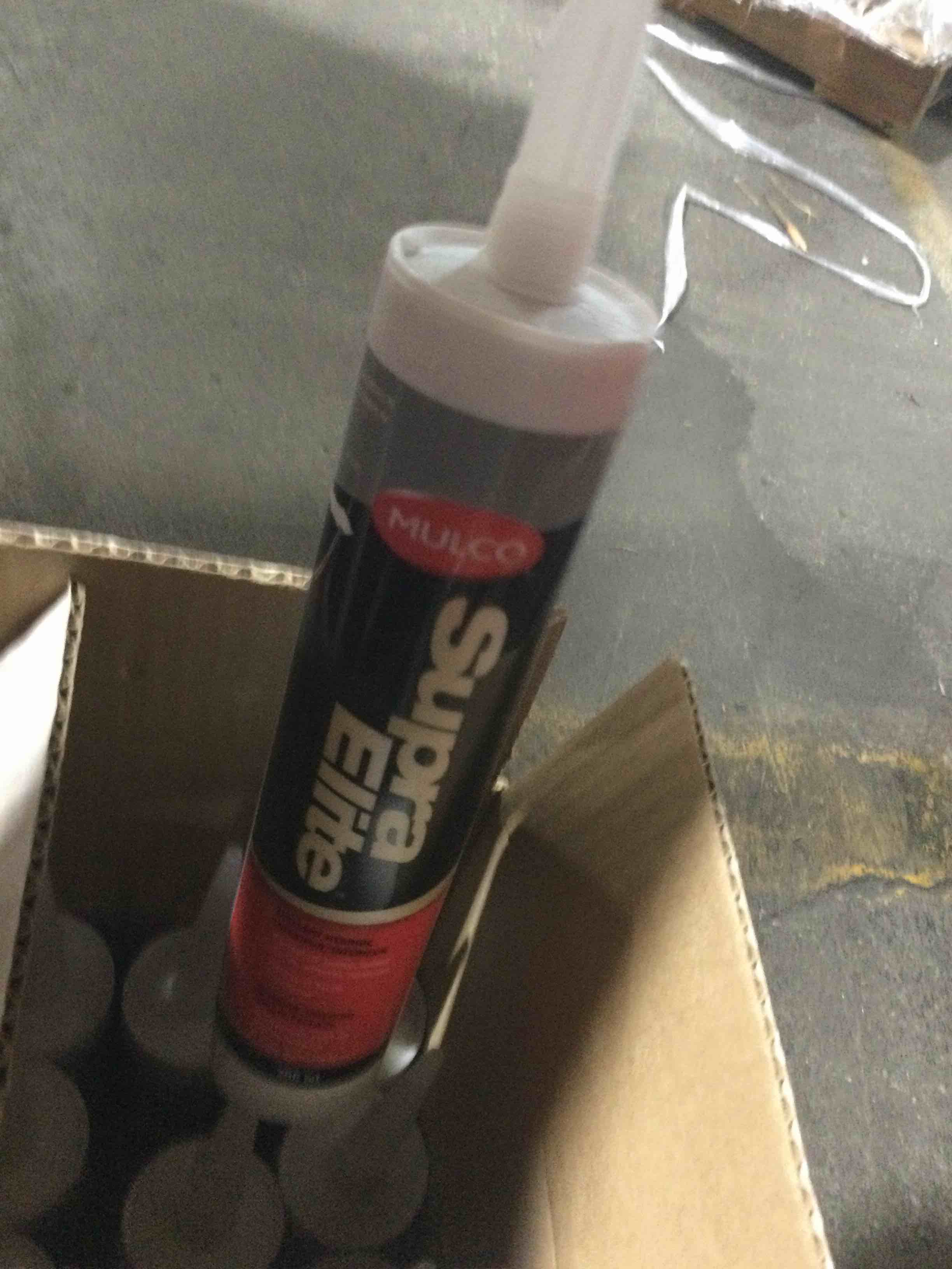 box of 12 mulco Supra elite 107650 12x300 sealant-aluminum 