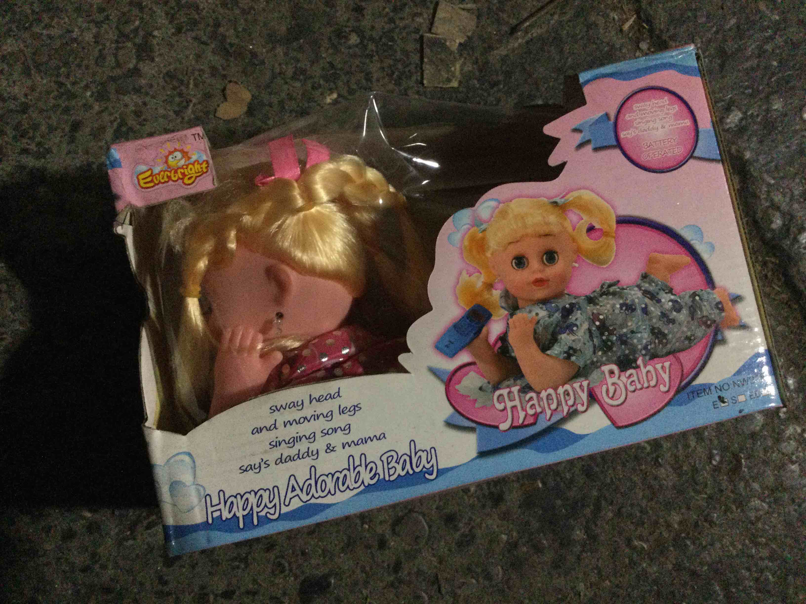 nw228 happy adorable baby doll