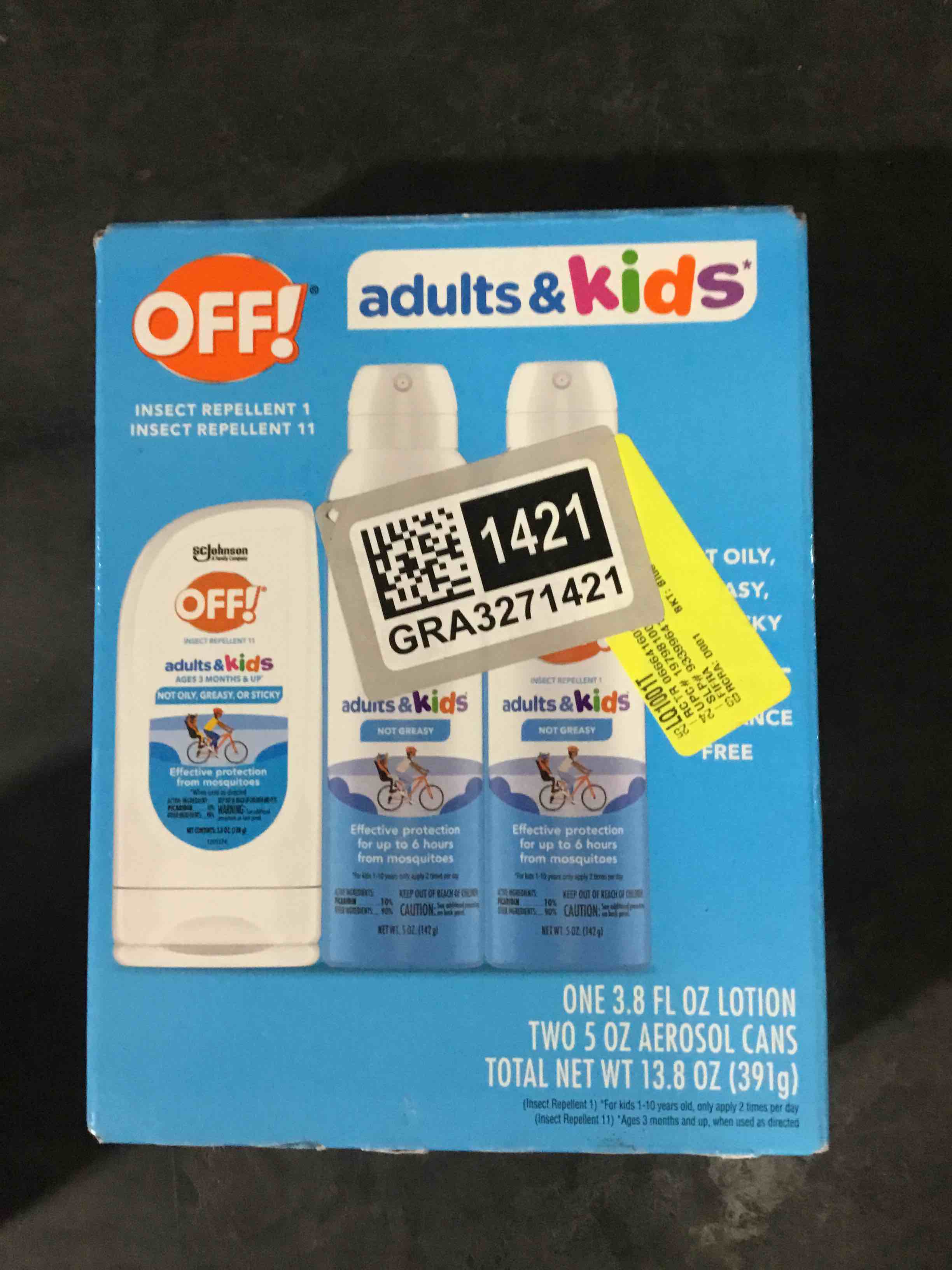 OFF!® Insect Repellent Spritz for Adults & Kids Kit 
