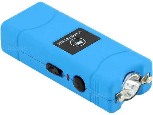 safety vital mini stun gun with LED flashlight