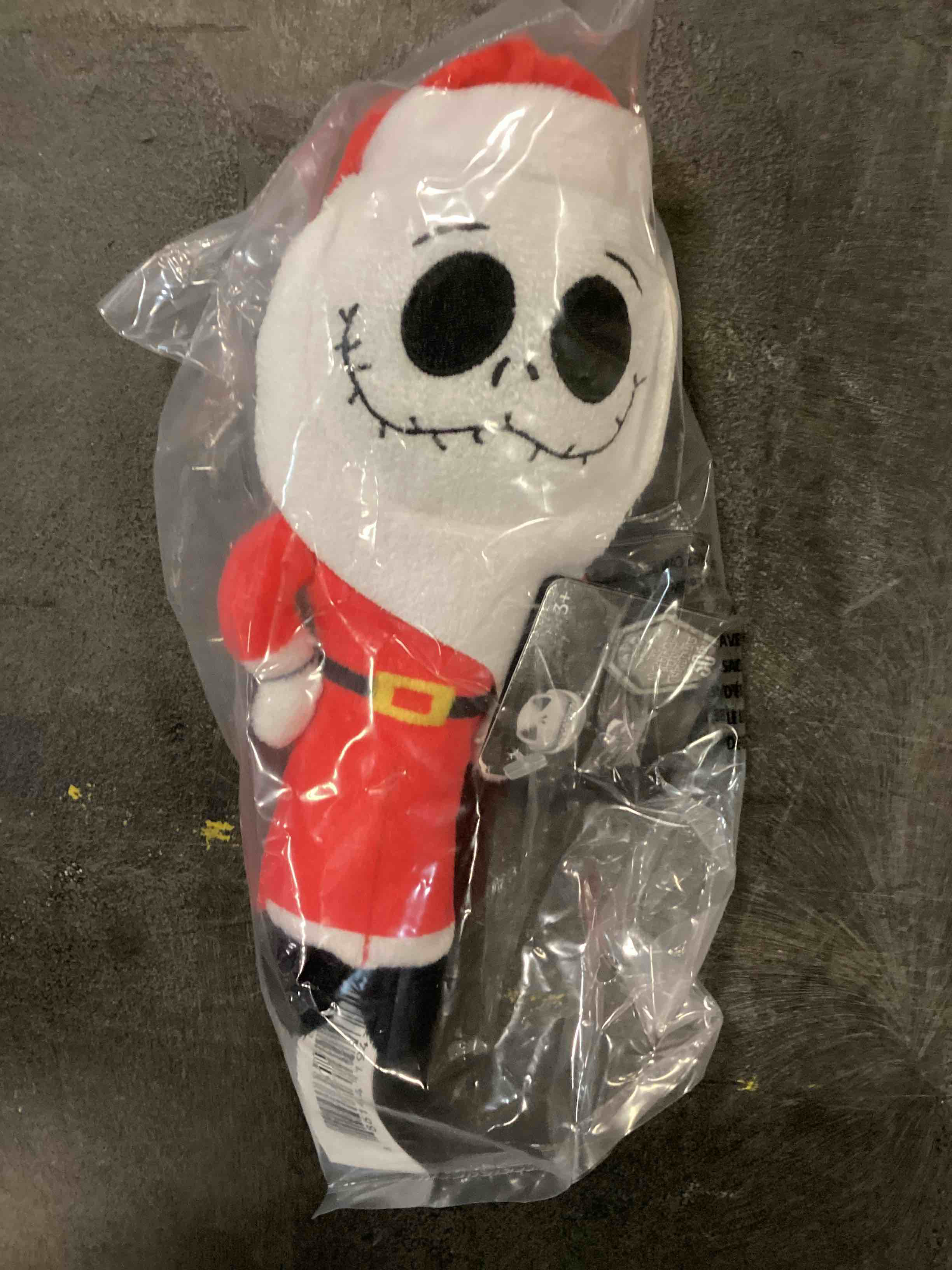 Jack Skellington Santa nightmare before Christmas plush