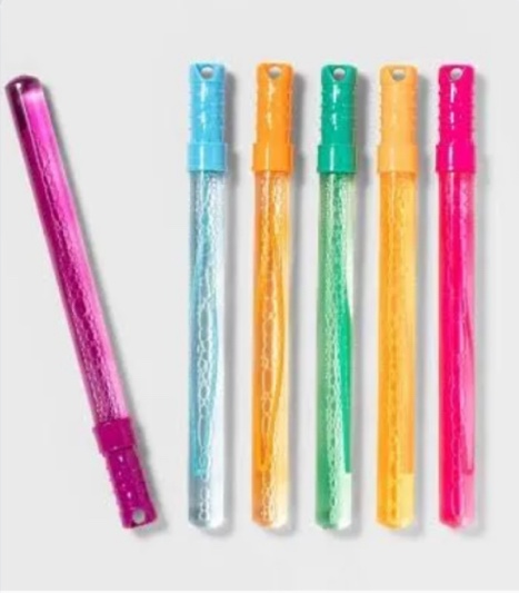 set of 4 16pc Bubble Sticks Valentine's Day Party Favor Sets - Spritz™