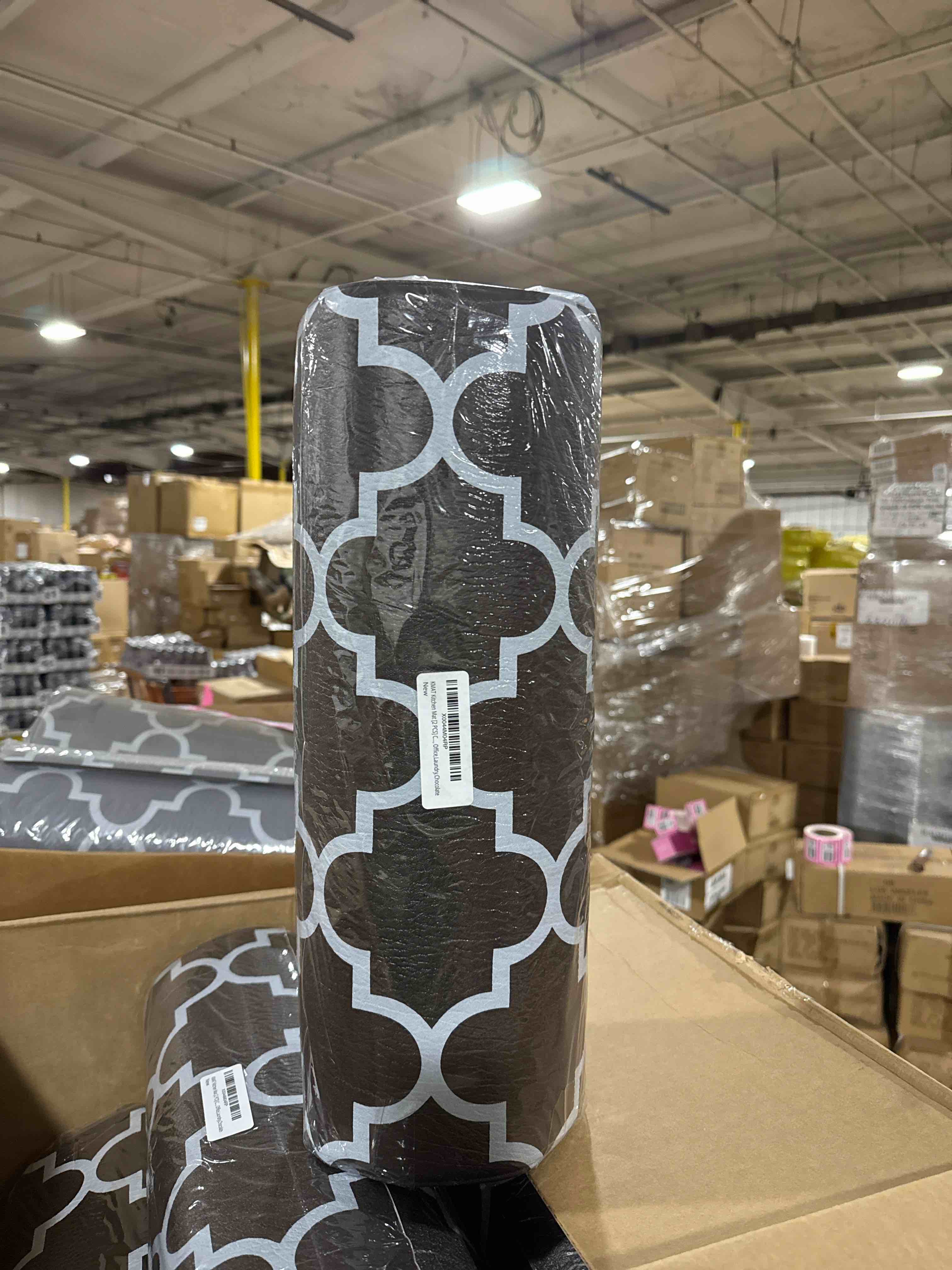 WISELIFE Kitchen Mat Cushioned Anti-Fatigue Kitchen Rug,17.3"x 60",Non Slip Waterproof Kitchen Mats and Rugs Heavy Duty PVC Ergonomic Comfort Mat for Kitchen, Floor Home, Office, Sink, Laundry, Green