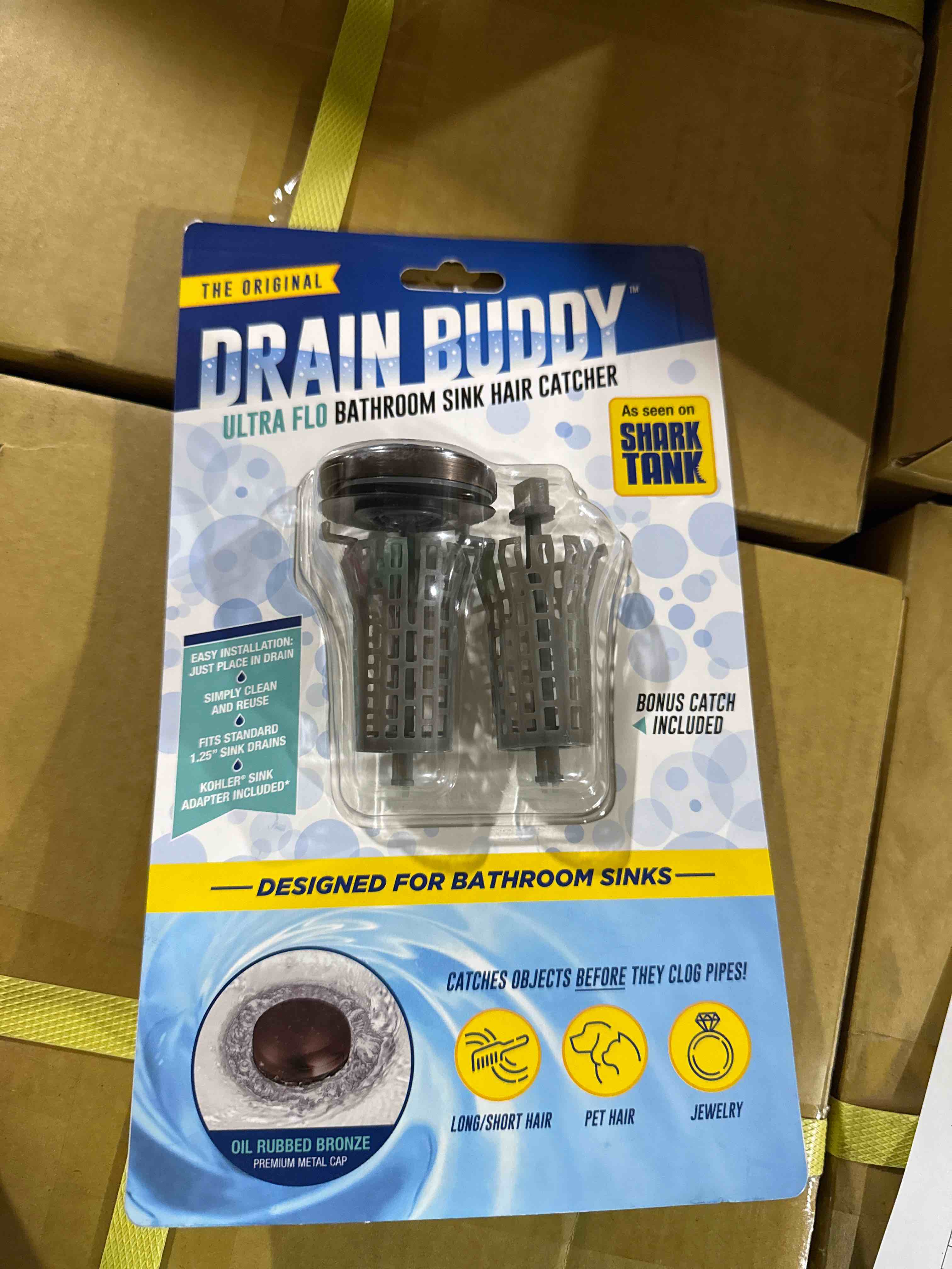 The original drain buddy as seen on Shark Tank