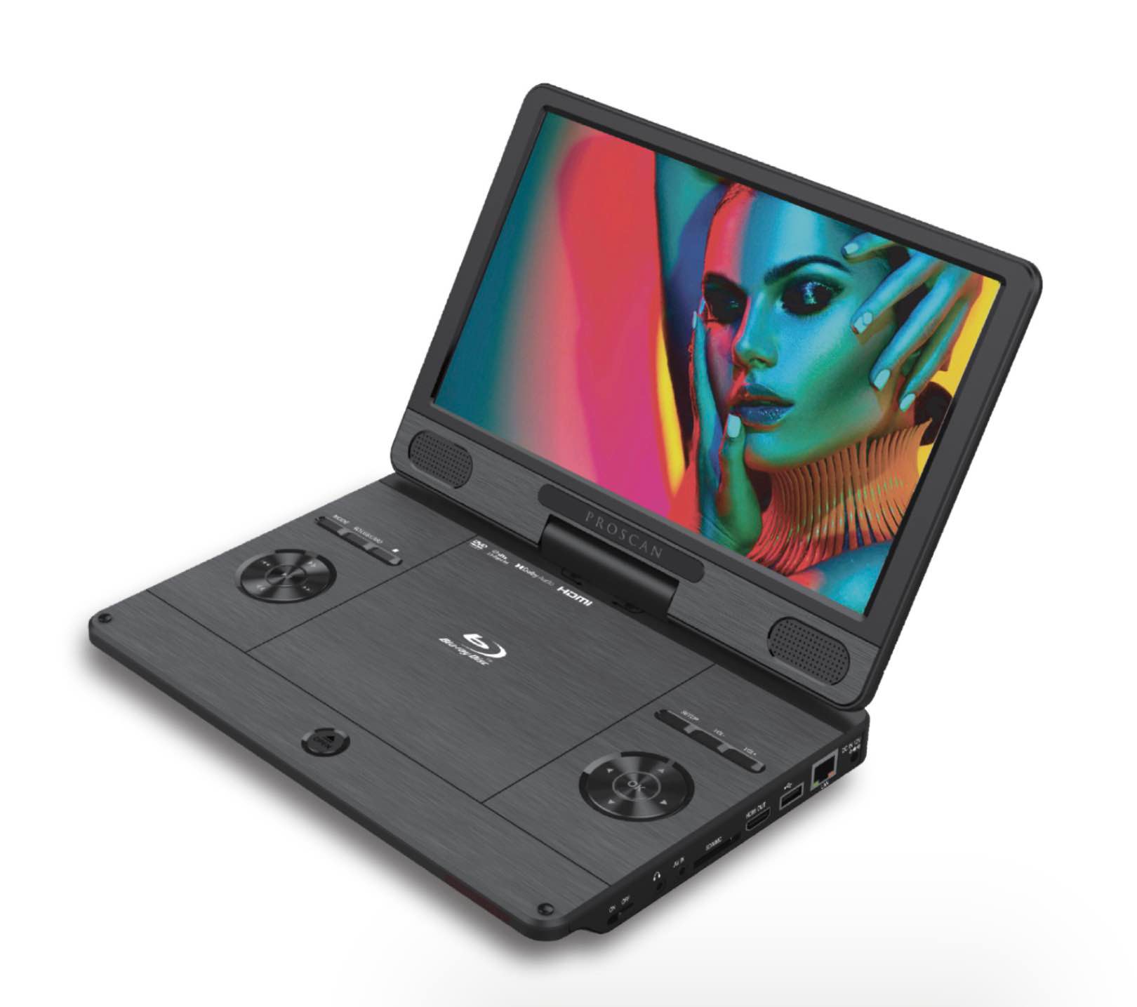 11.4? BLU-RAY PORTABLE DVD PLAYER