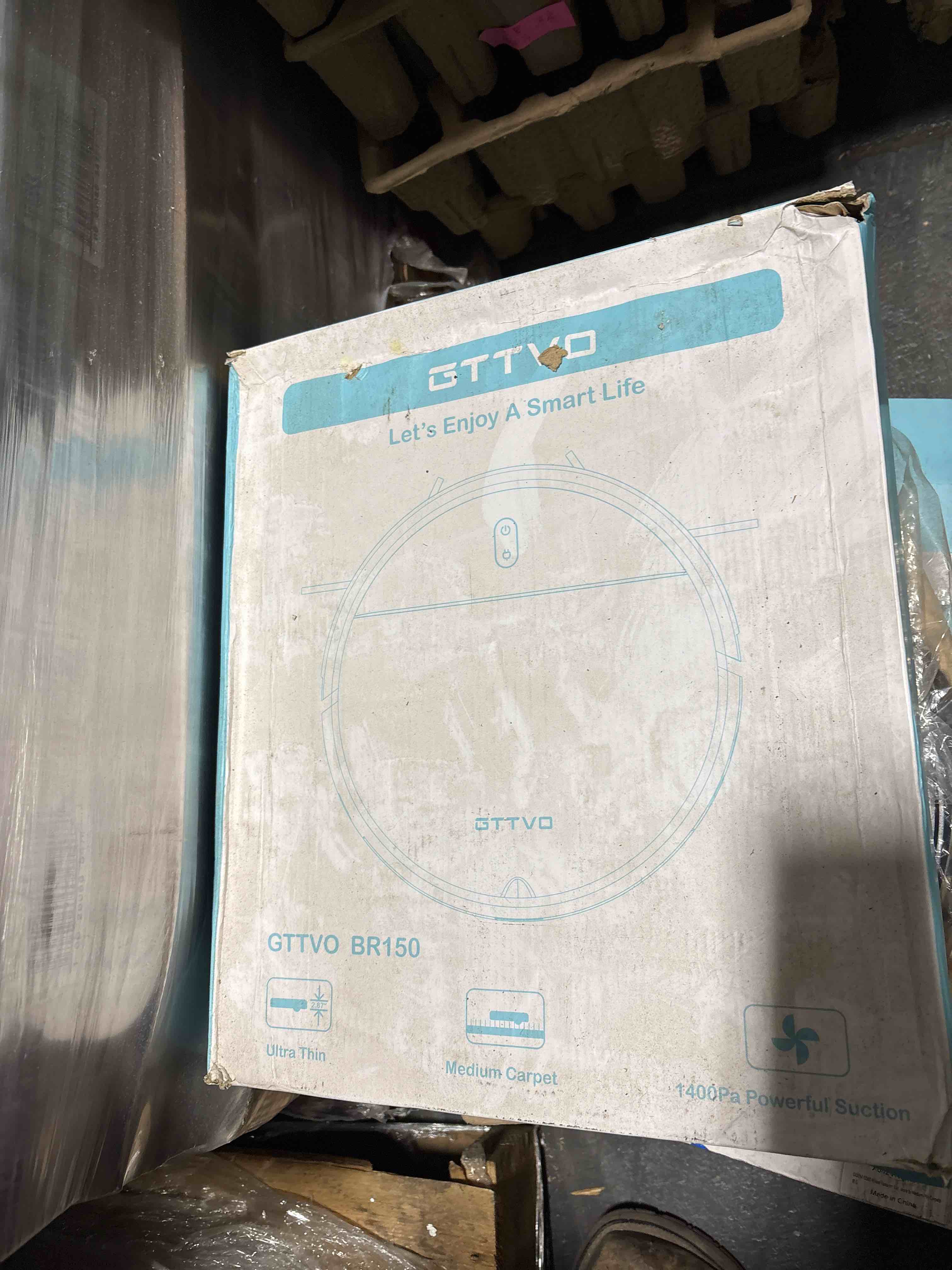 GTTVO BR150 2-in-1 Robot Vacuum & Mop