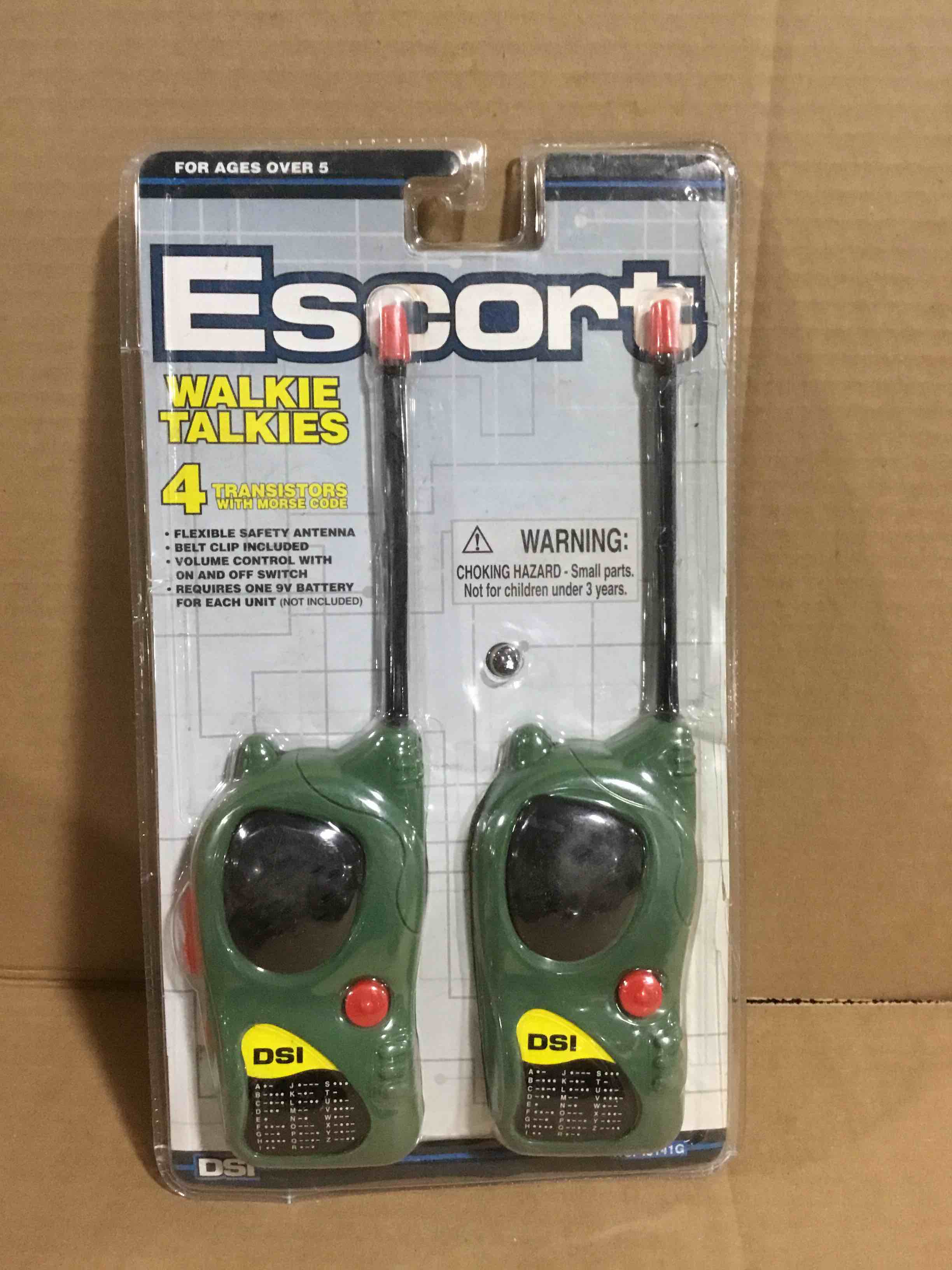 Condition photo showing Good Condition for Escort Walkie Talkies No. 48141 Green