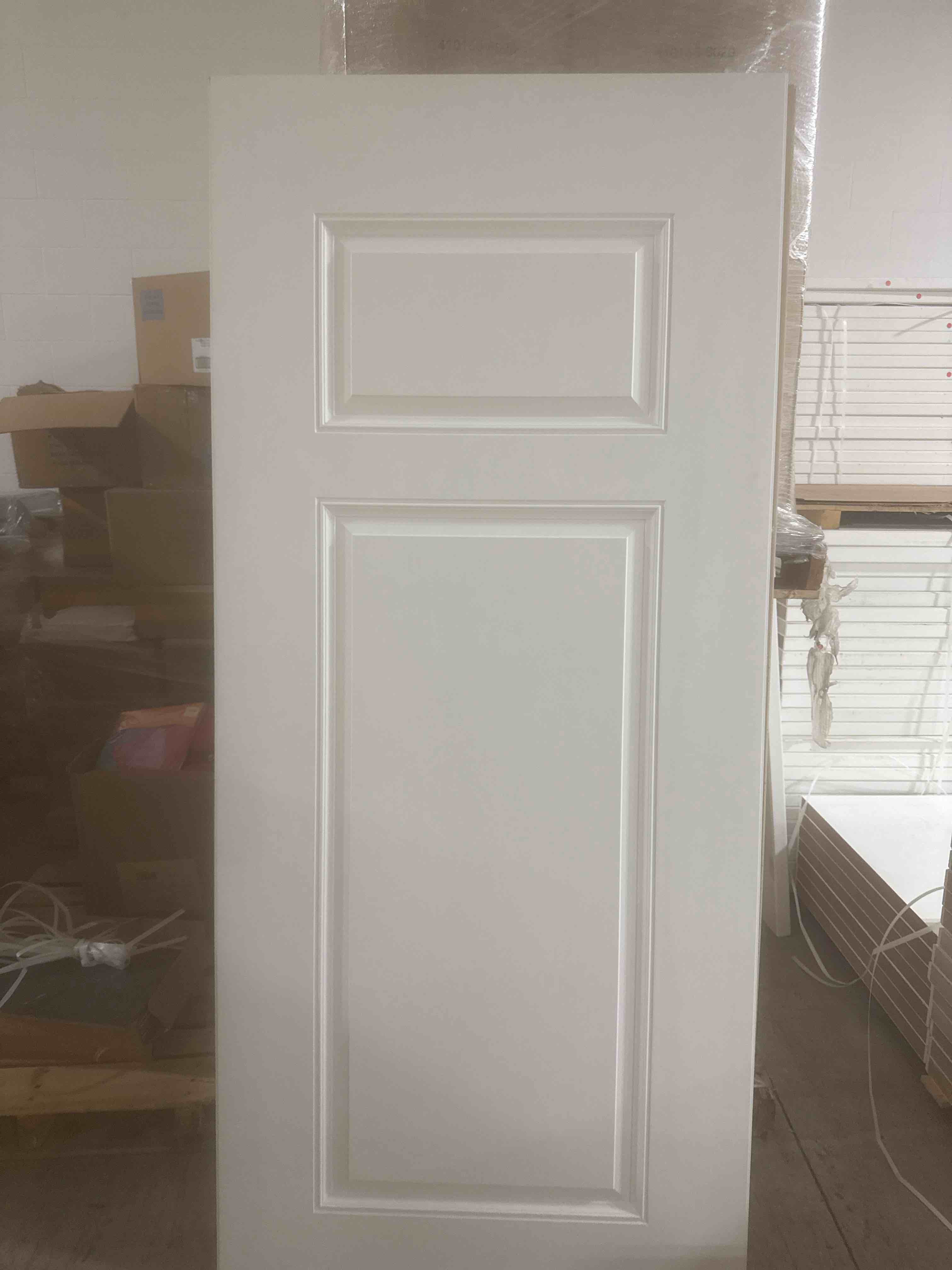 36” x 80” 2 panel exterior door slab 