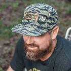 Black Rifle BRCC 5 Panel Hat Tiger  camo