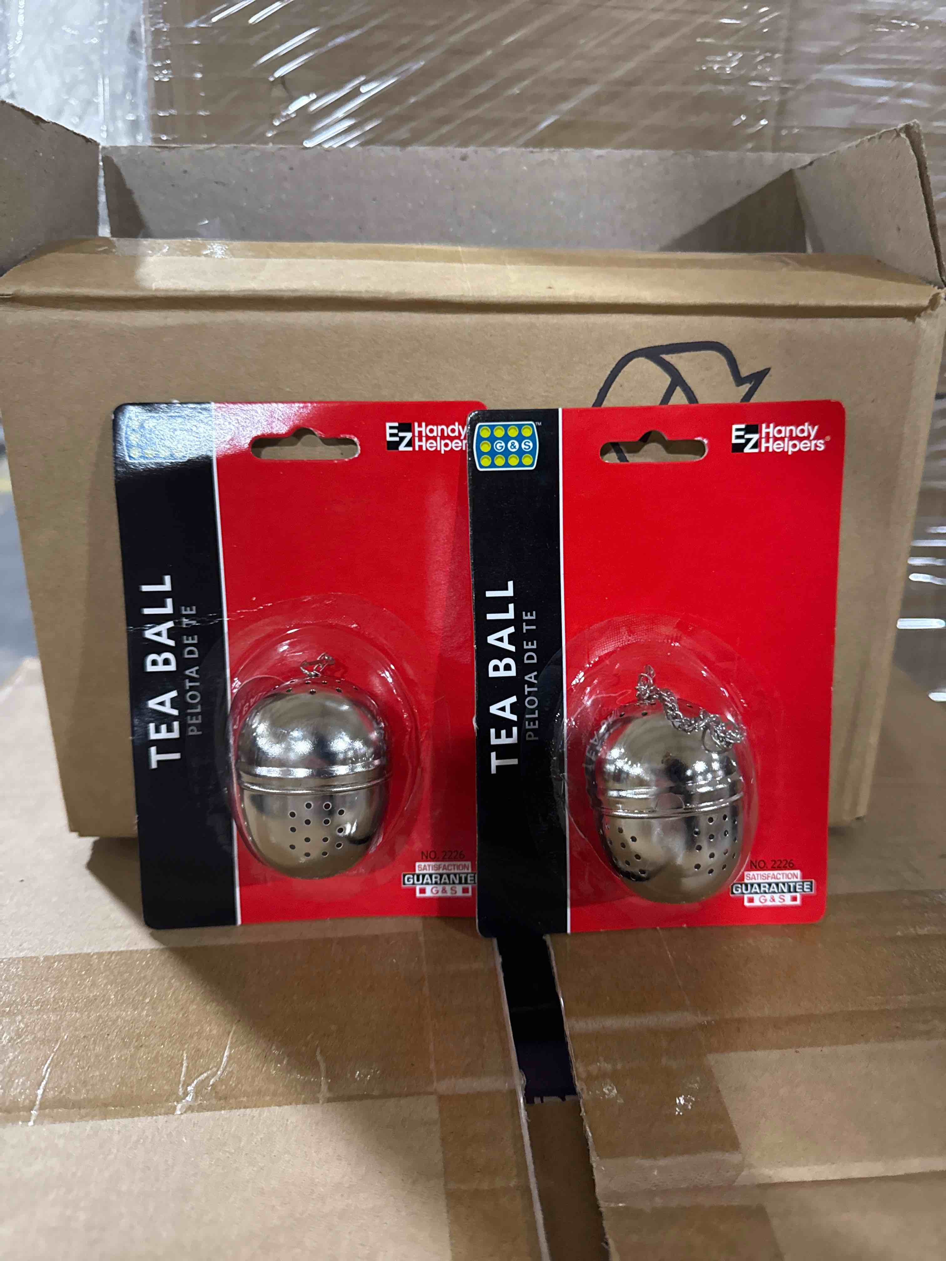Case of 12 EZ Handy Helpers Tea Ball 