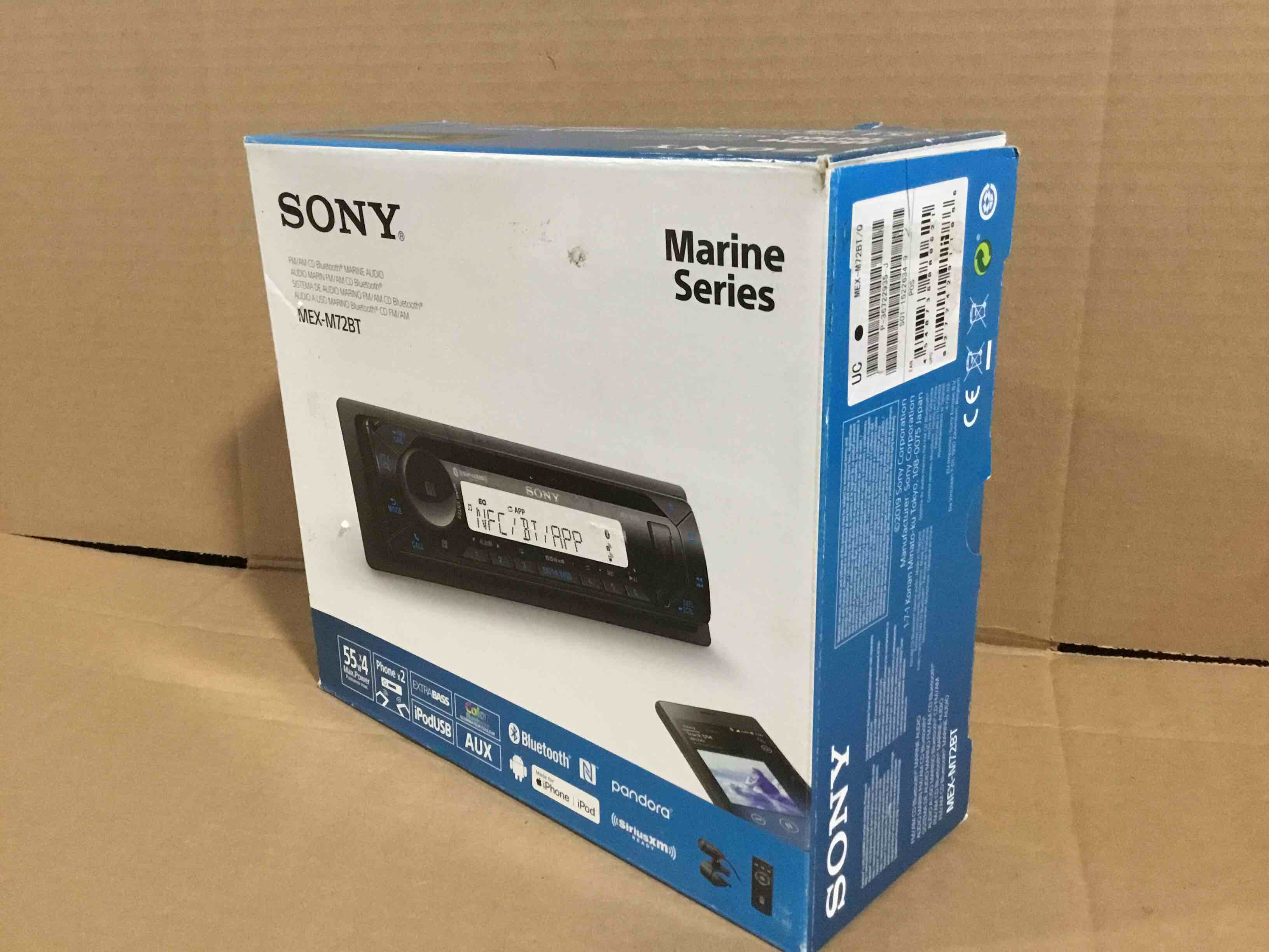 Condition photo showing Good Condition for Sony (Mex-m72bt) FM/AM CD Bluetooth Audio CD Player for Vehicle