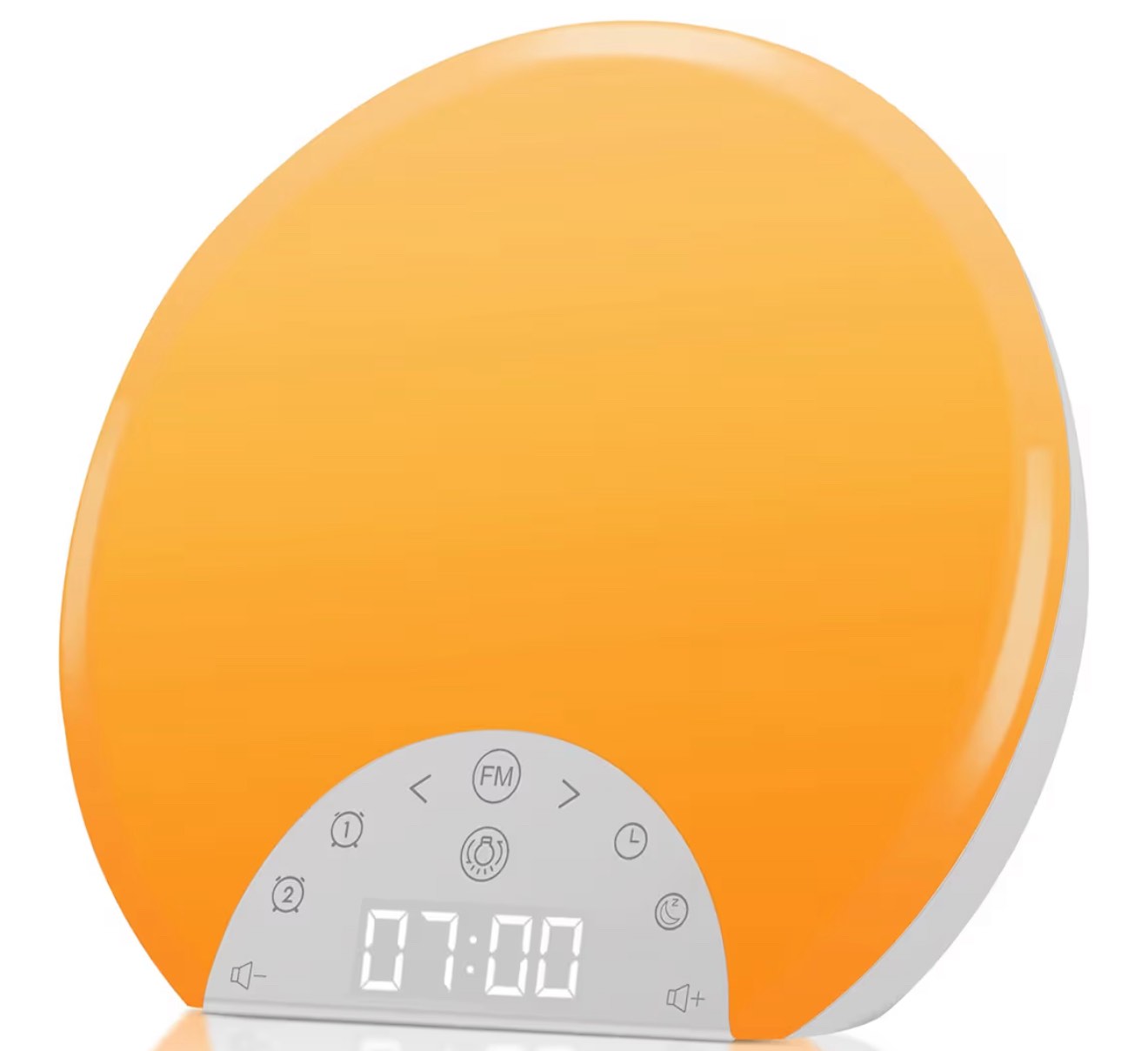 Sunrise Alarm Clock Wake Up Light for Kids, Adults, Heavy Sleepers with Dual Alarms, Snooze, Sleep Aid
