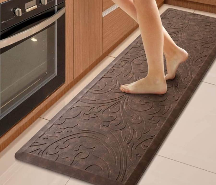 KMAT Kitchen Mat Cushioned Anti-Fatigue Waterproof Non-Slip Standing Mat Ergonomic Comfort Rug for Home,Office,Sink,Laundry,Desk