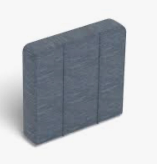 high end standard side seat cover vintage blue rained chenille