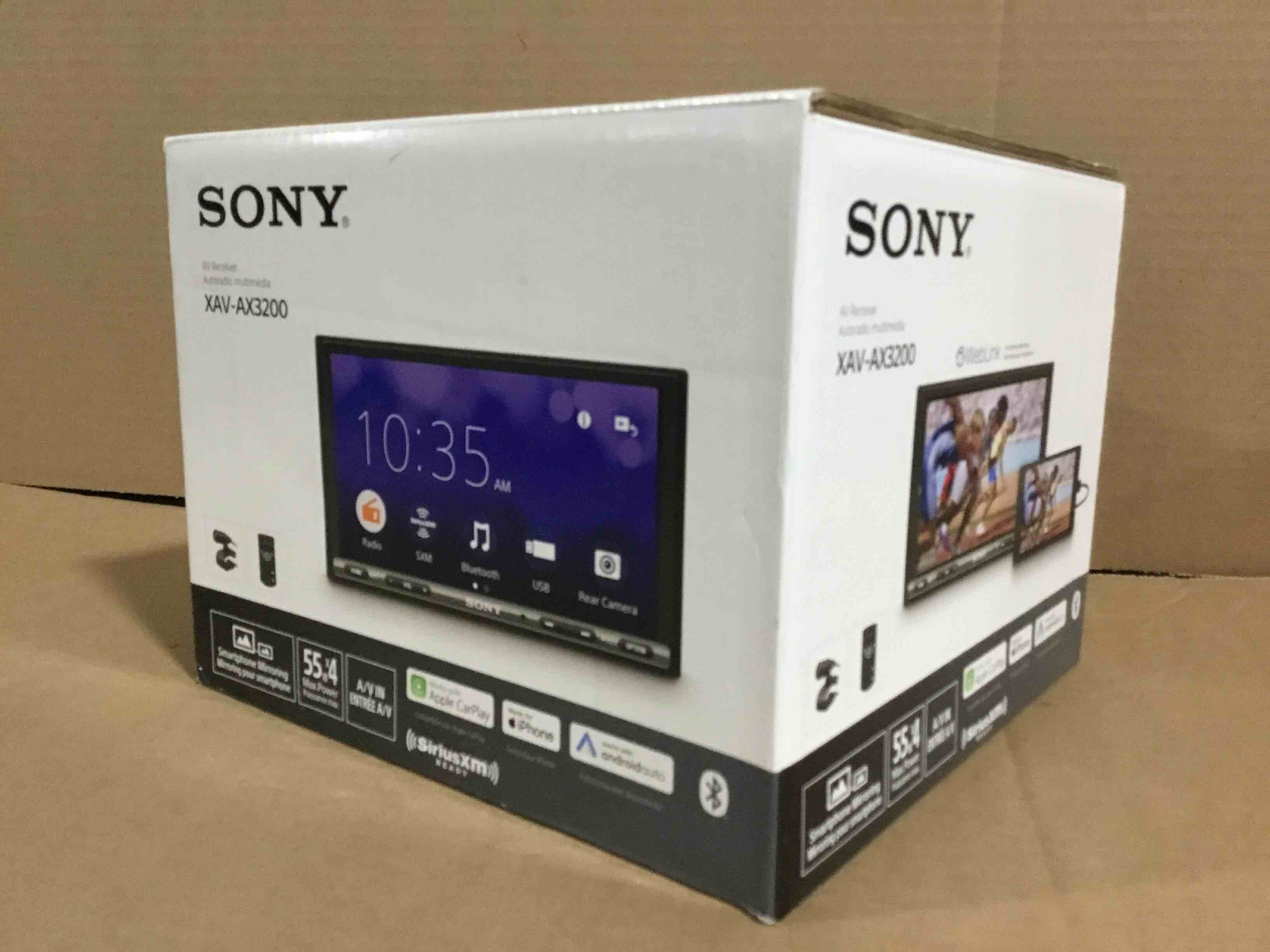 Condition photo showing Good Condition for Sony Mobile XAV-AX3200 6.95 Bluetooth Media Receiver with Apple CarPlay and Android Auto