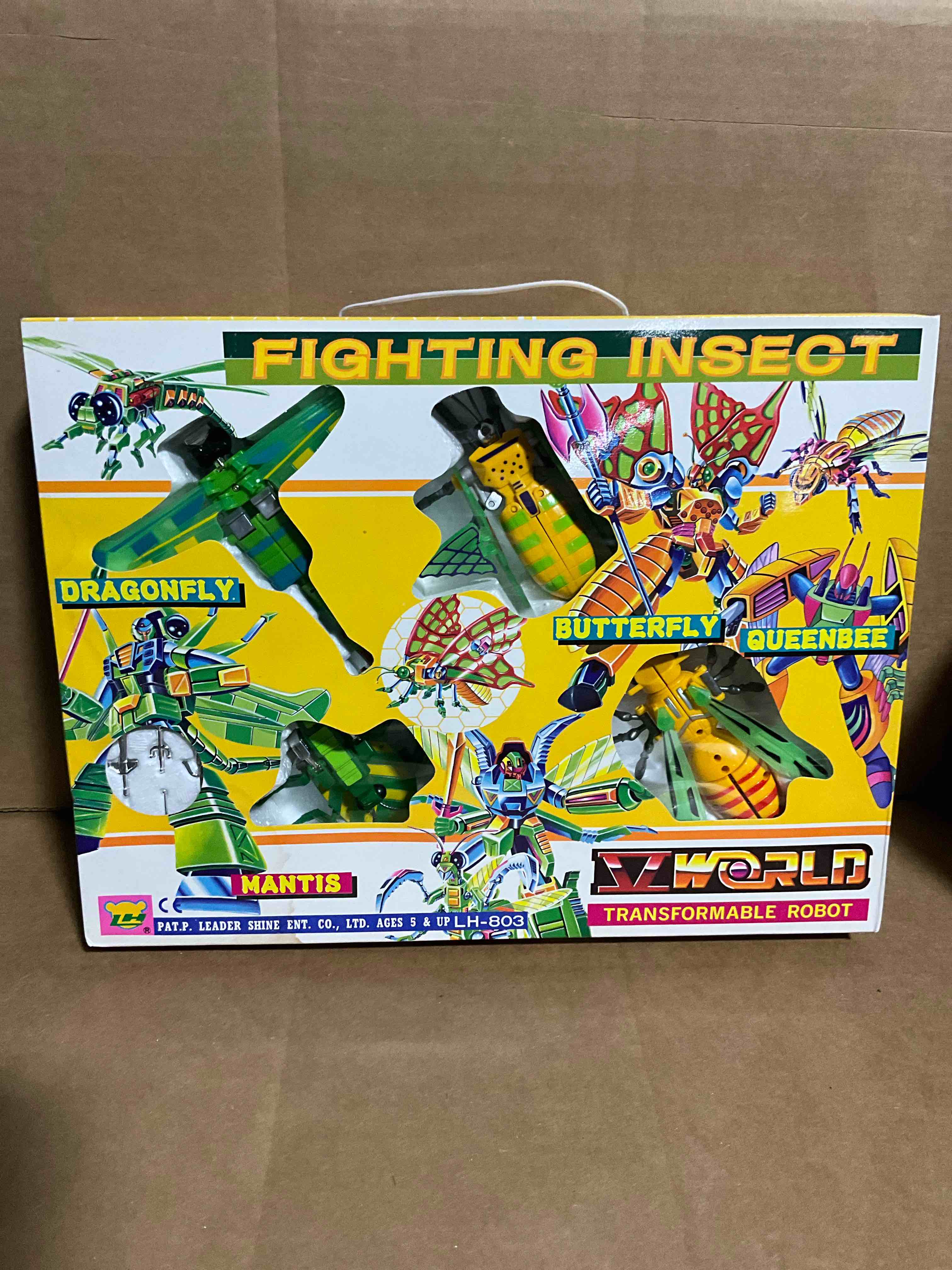 V World Fighting Insects Transformable Robots LH Toys