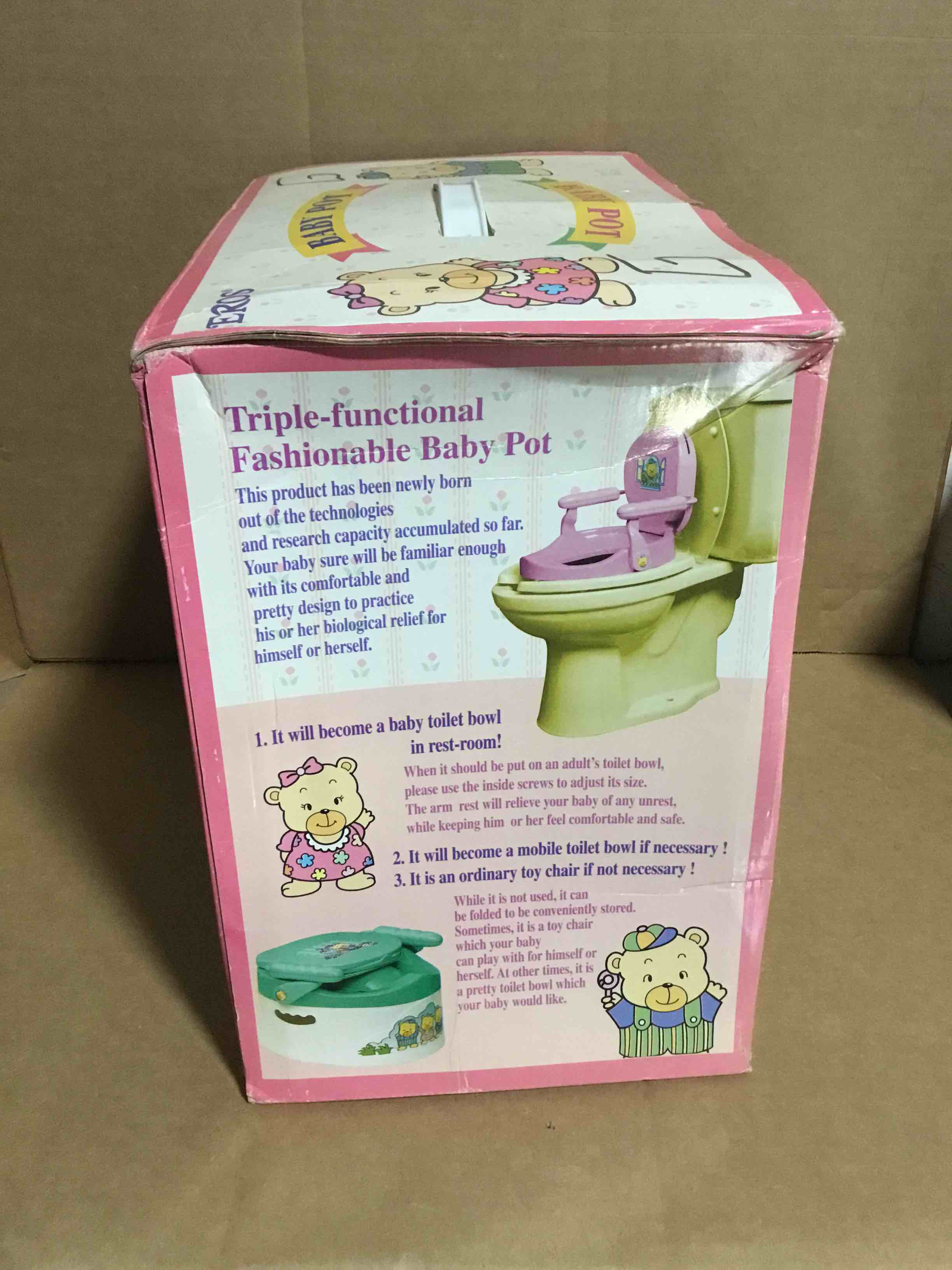 Condition photo showing New/Like New for Eros Baby Pot, Bathroom Training Set, For Toddler 