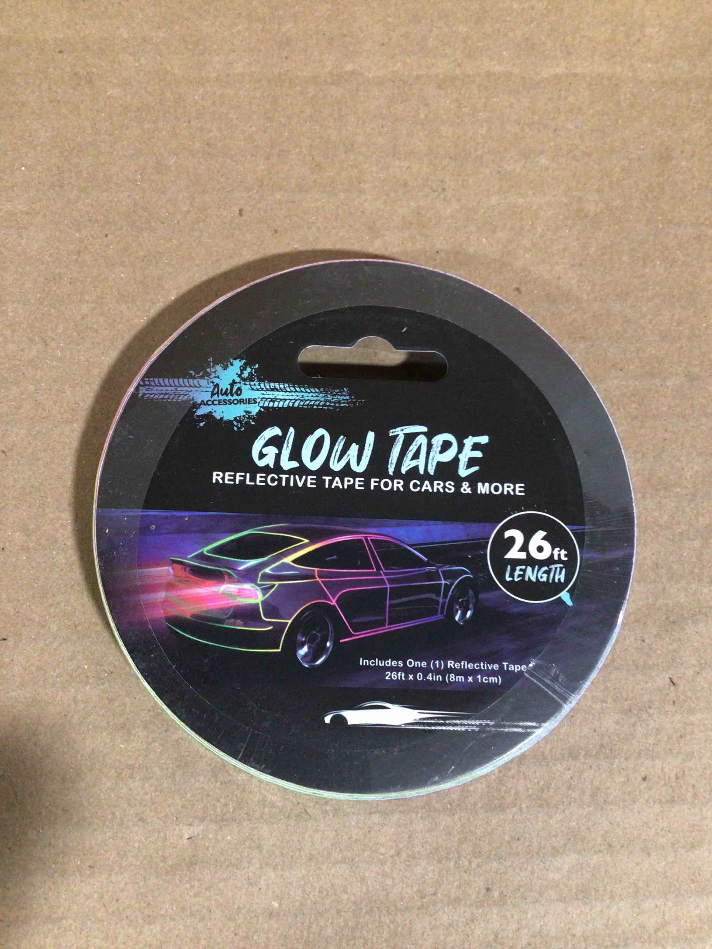 Glow, tape, reflective, tape for cars and more 26 foot