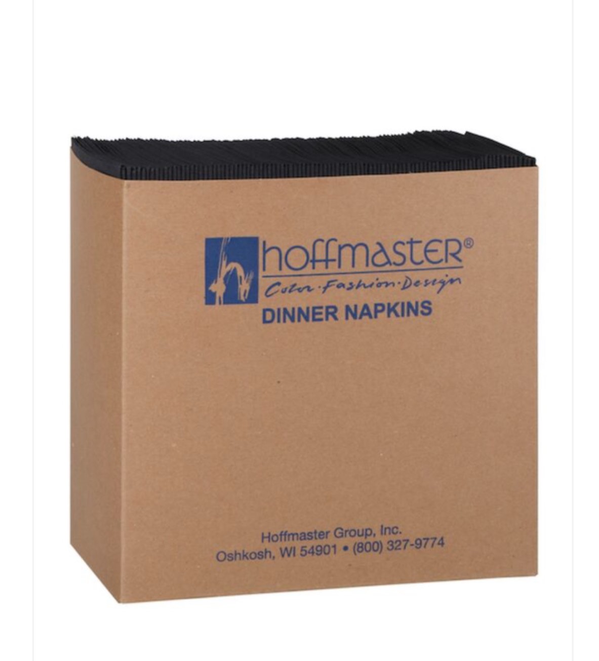 Hoffmaster dinner napkins black