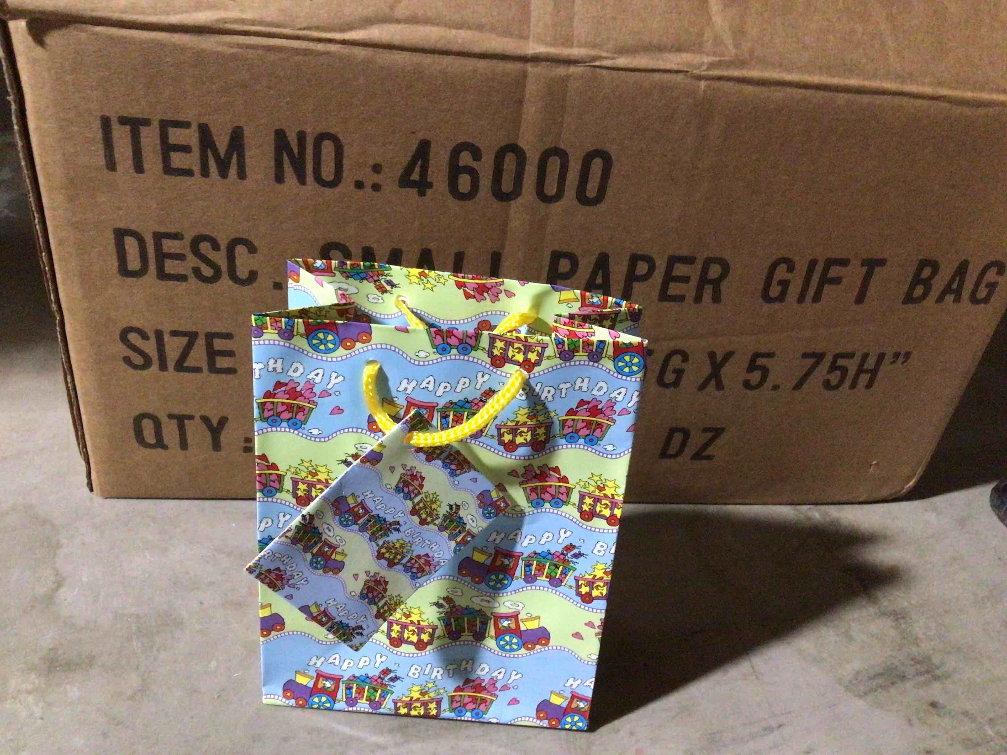 case of 300 paper small (birthday)