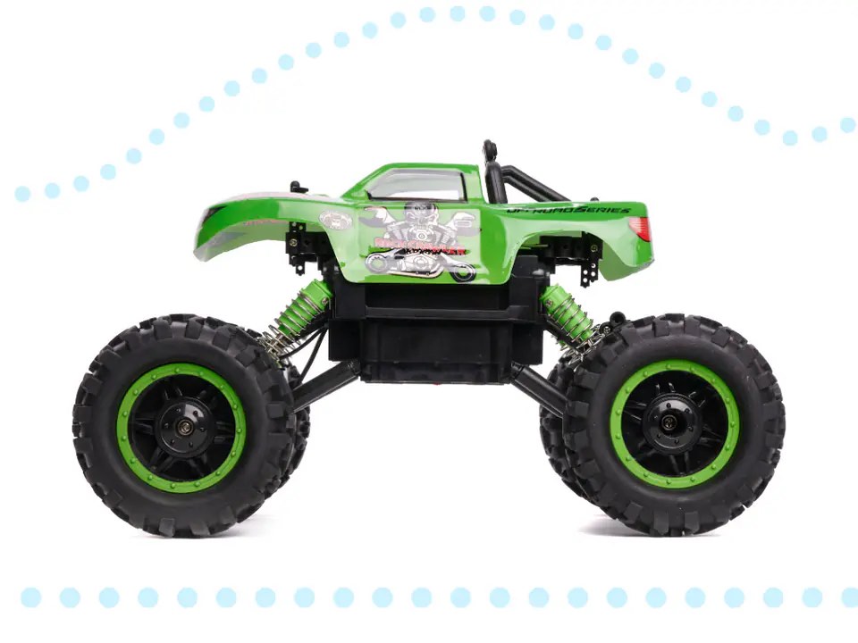 R/c Trucks Rock Crawler King 1/12 Scale All Terrain Radio Remote Control Car 4x4