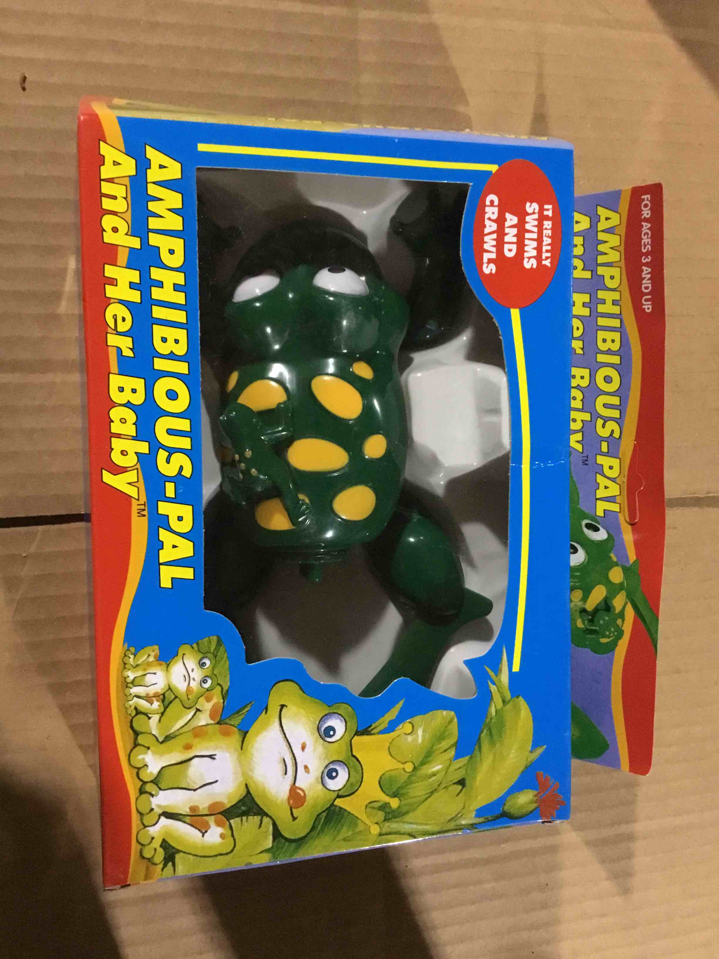 Condition photo showing Good Condition for Battery operated from toy Amphibious pal and her baby