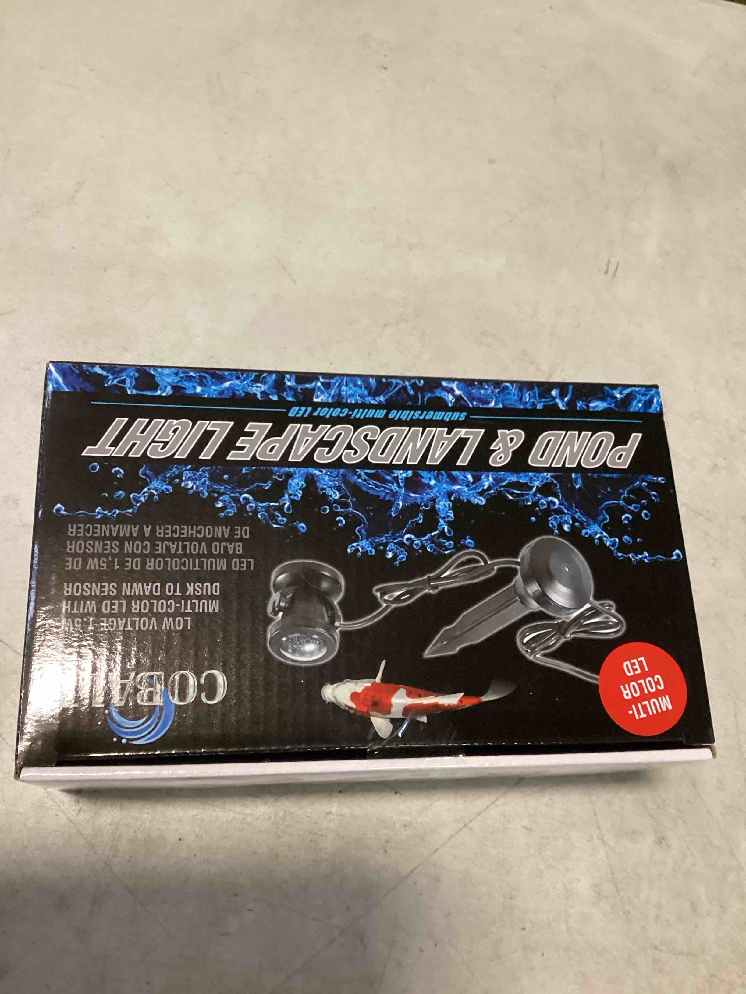 Condition photo showing New/Like New for Cobalt Aquatics Pond and Landscaping LED Light