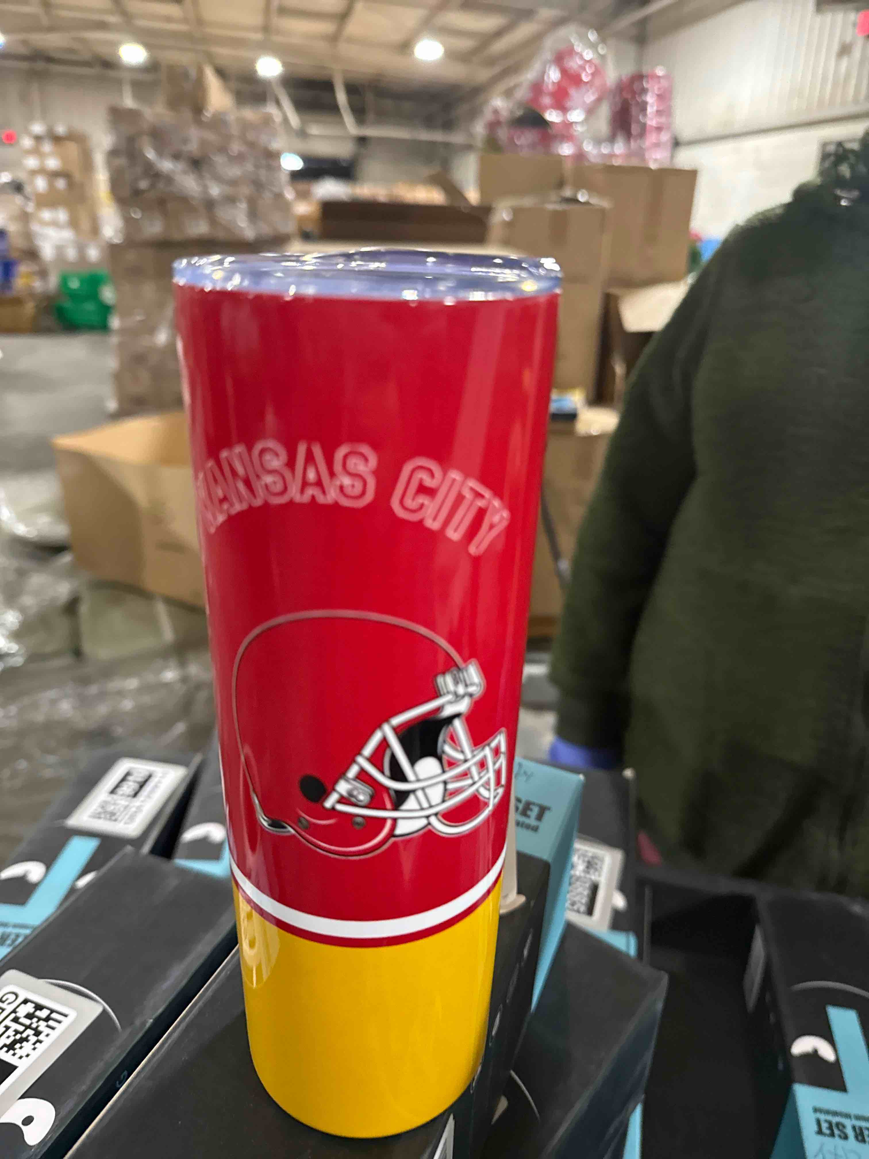 Kansas City stainless steel tumbler