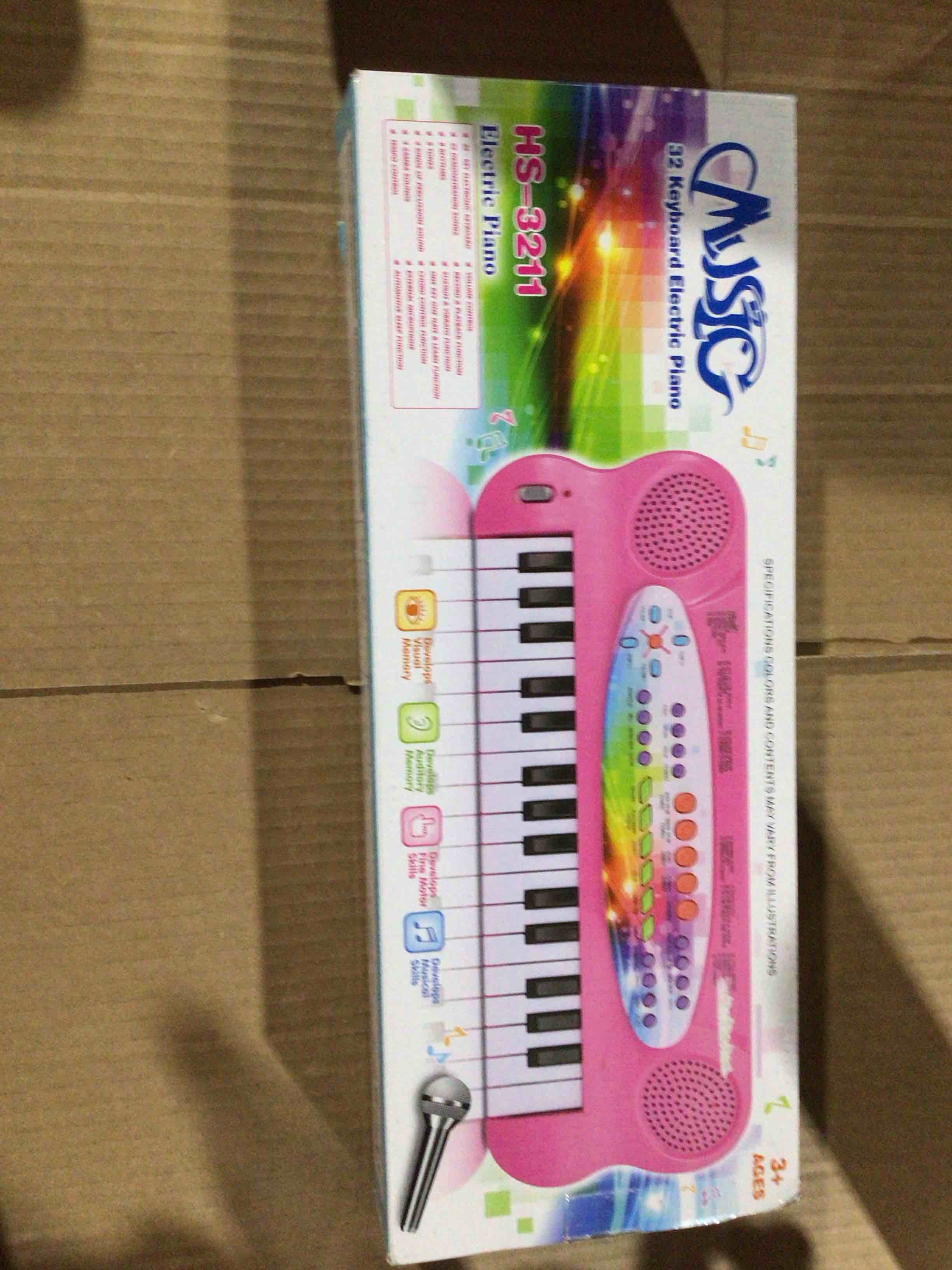 Condition photo showing Good Condition for 32- key children’ toy electric piano , models hs- 3211, which is sold under several brands such as lightahead
