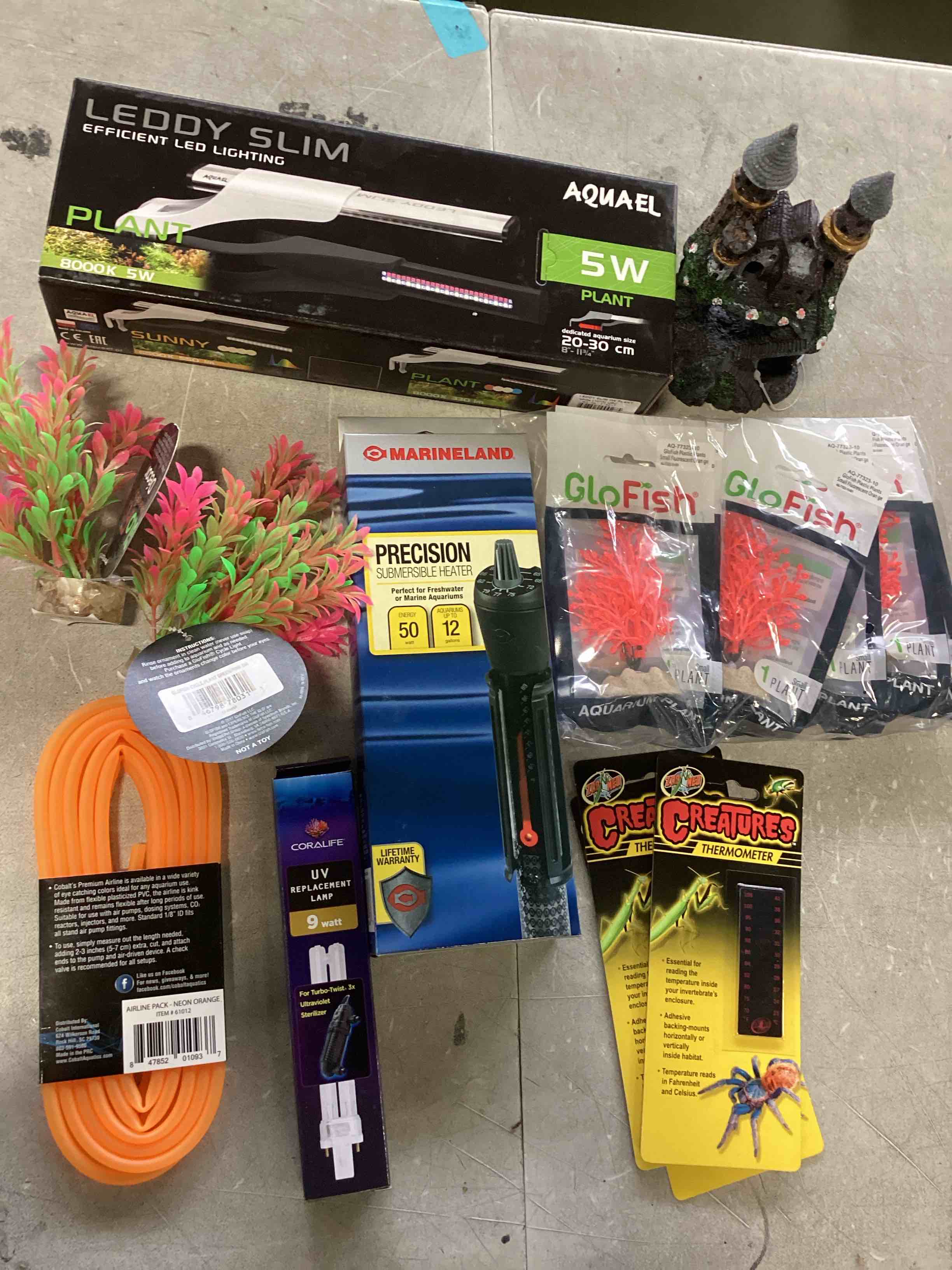 Condition photo showing New/Like New for Assorted (Items For Tanks) Essentials, Variety of items 