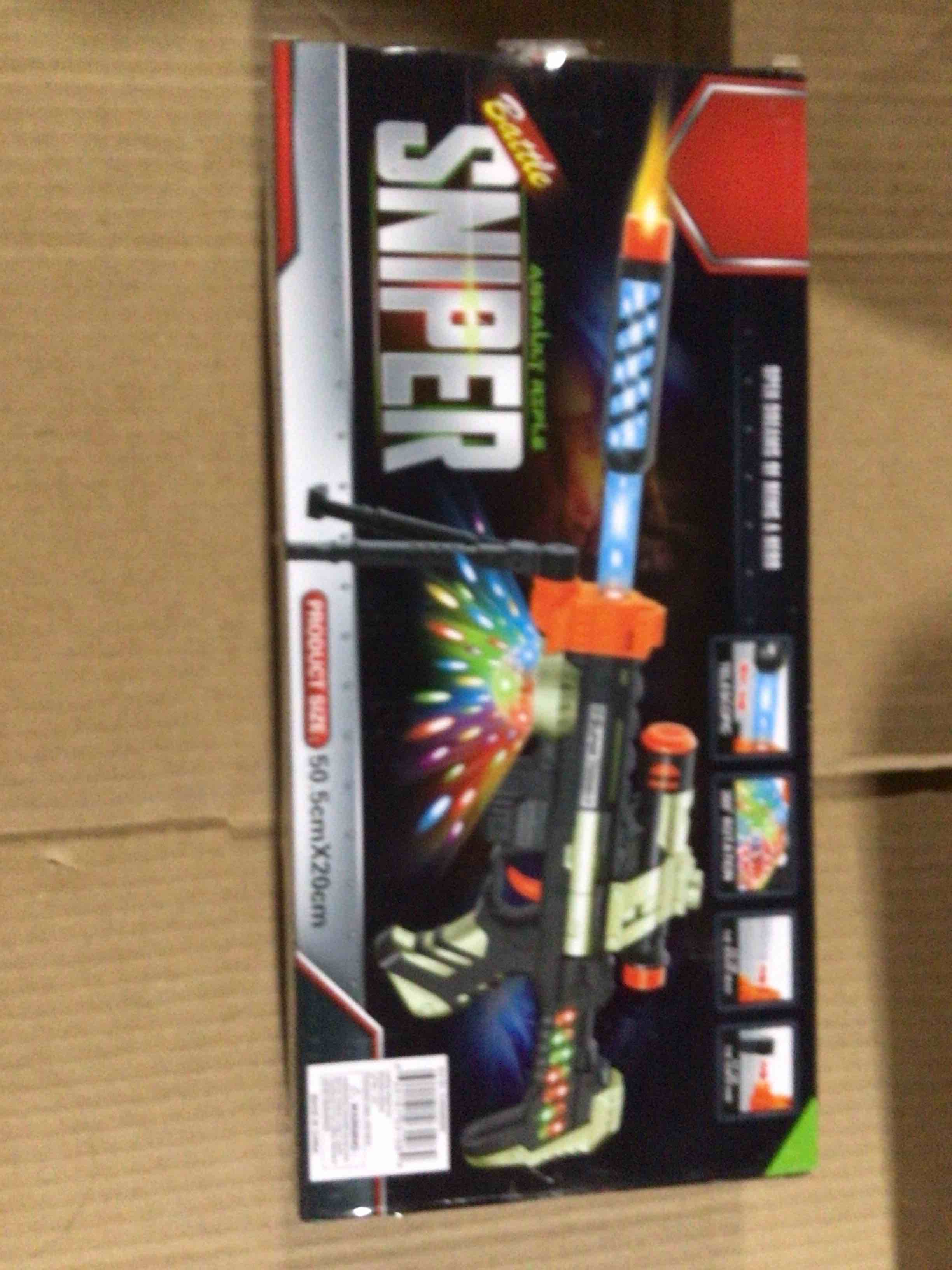 Electronic toy gun, battle sniper assault rifle,sparkling light 